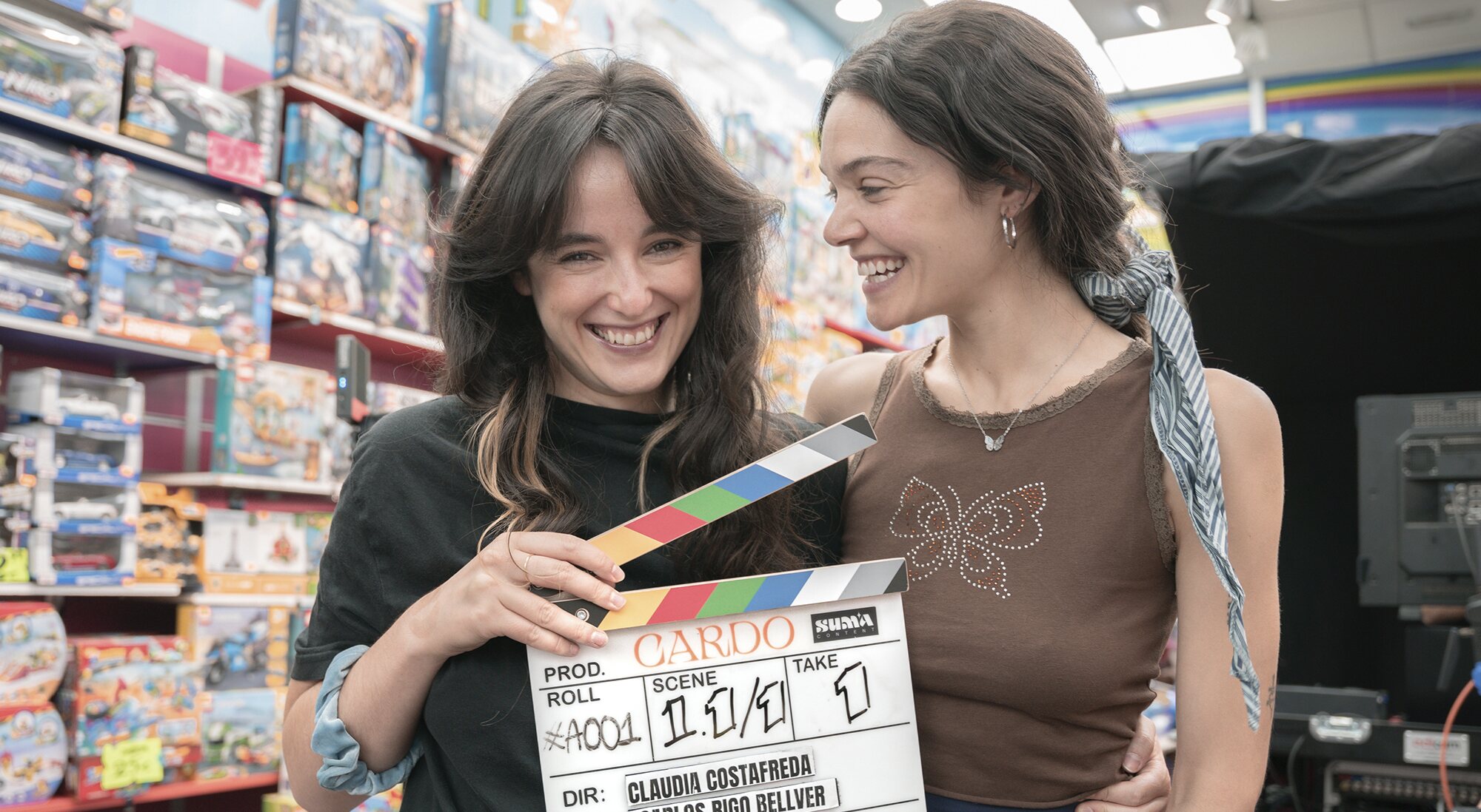 Claudia Costafreda y Ana Rujas ruedan el regreso de 'Cardo'