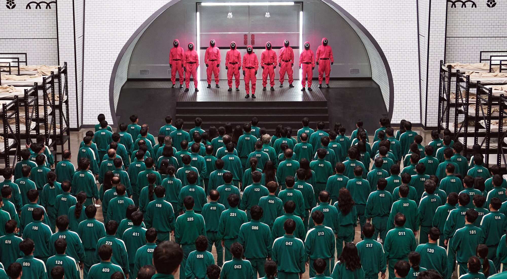 Los concursantes de la serie de &#39;El juego del calamar&#39;