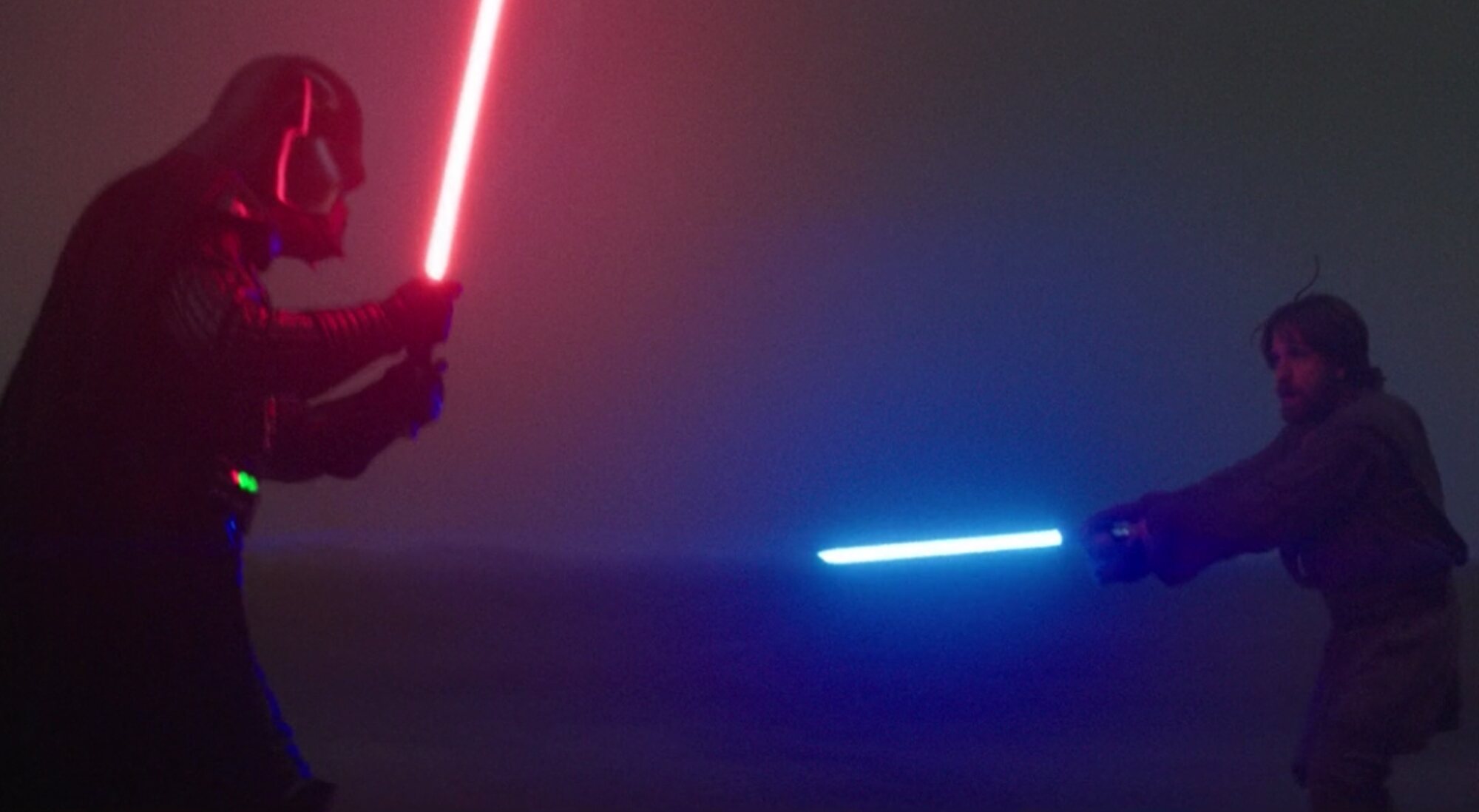 Vader y Kenobi en 'Obi-Wan Kenobi'