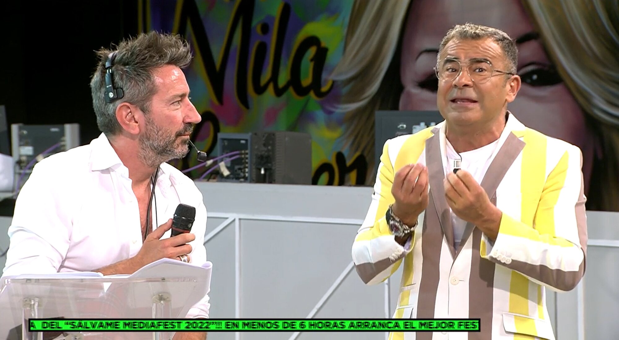 Jorge Javier se dirige a Ayuso y Almeida desde &#39;Sálvame&#39; por la ausencia de la bandera LGTBI+