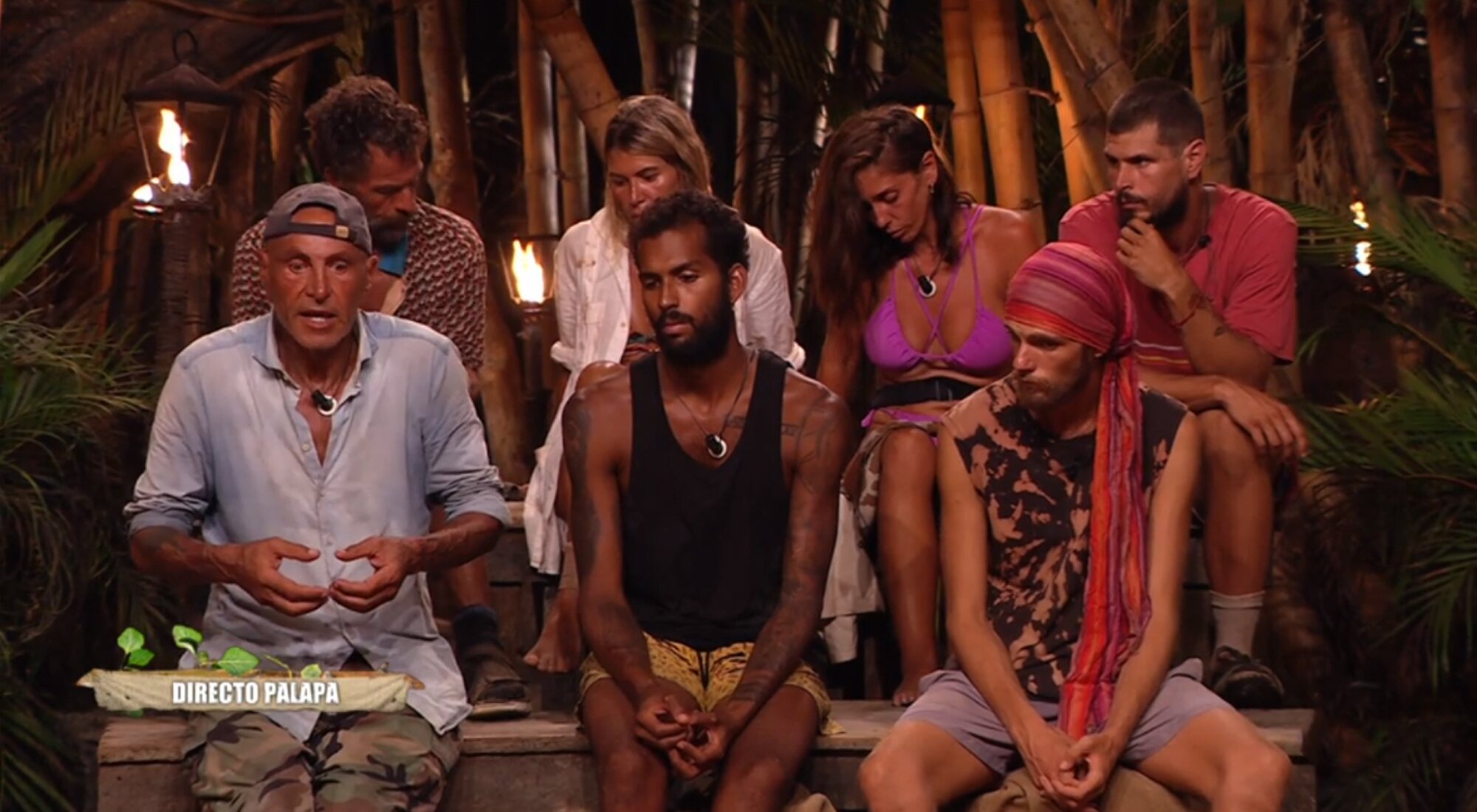 Los concursantes de 'Supervivientes 2022' antes de la eliminación de Kiko Matamoros