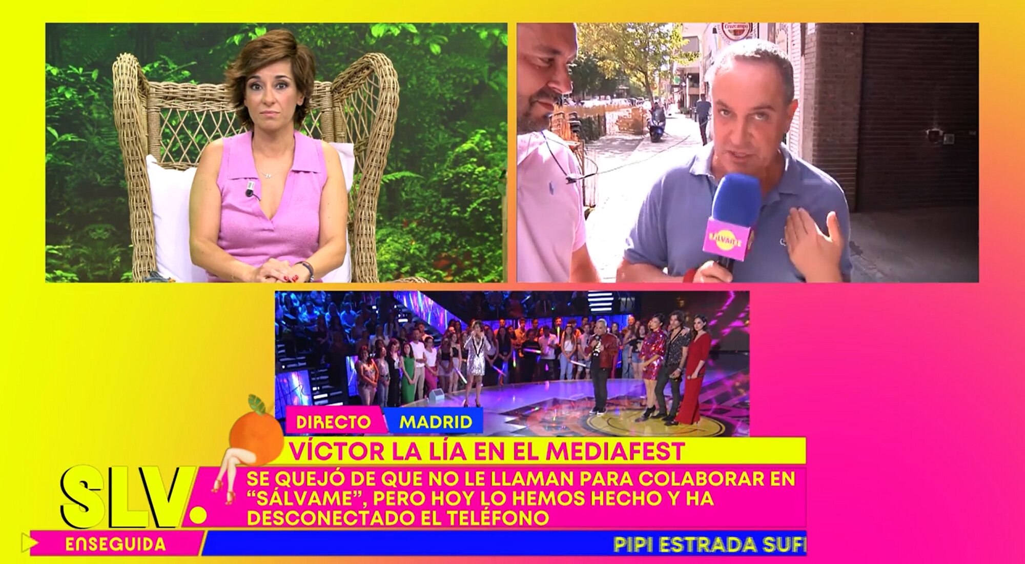 Víctor Sandoval carga contra Adela González en &#39;Sálvame&#39;