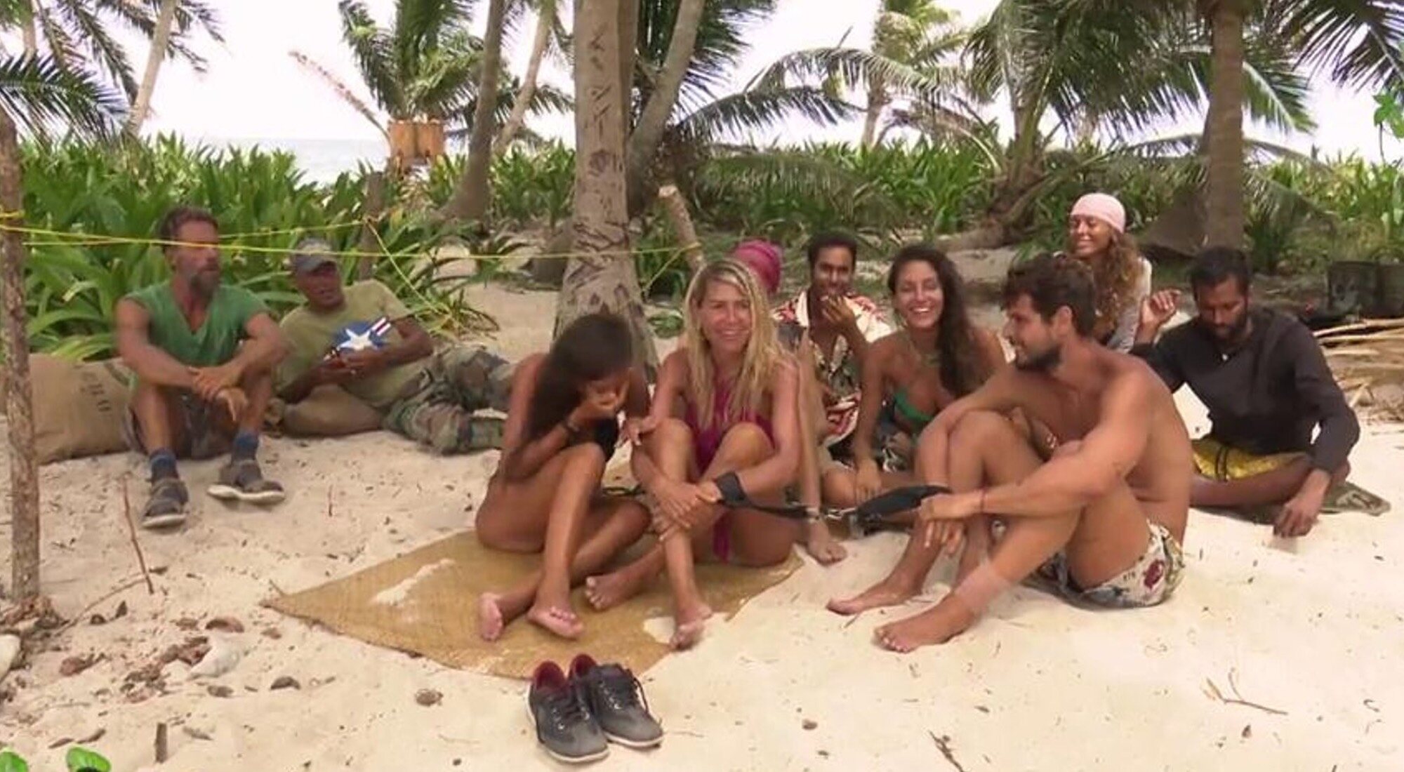 Los concursantes de 'Supervivientes 2022', en Cayo Paloma