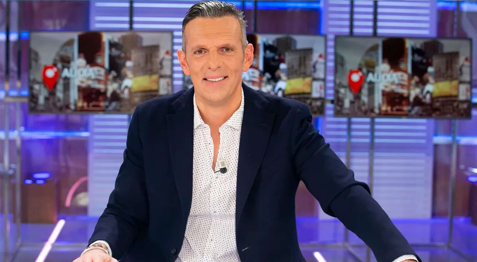 Joaquín Prat, presentador de 'Cuatro al día'