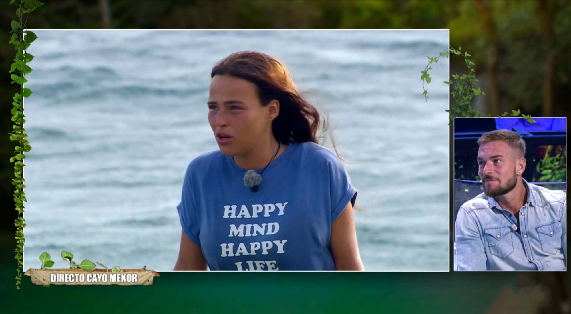 Tony Spina, atento a las palabras de Marta Peñate en &#39;Supervivientes&#39;