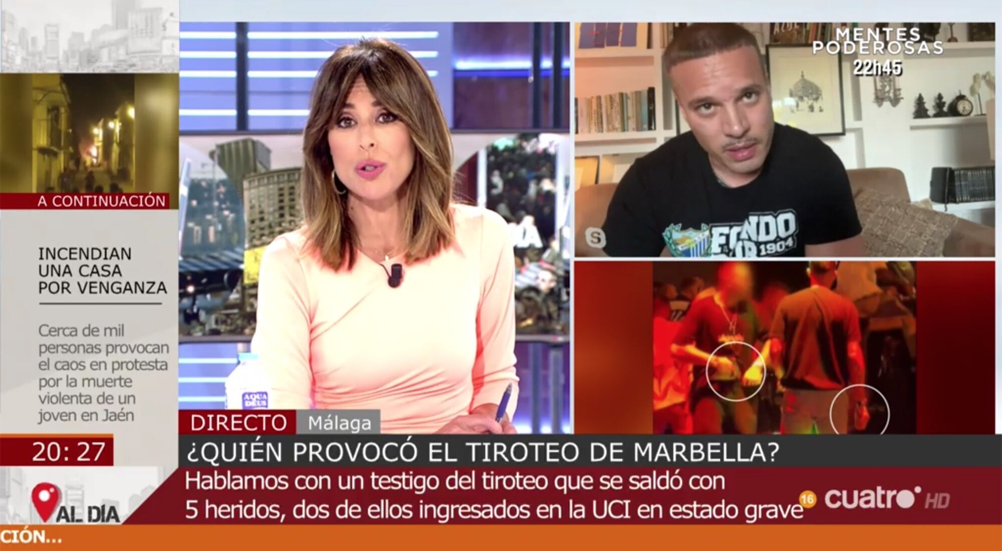 &#39;Cuatro al día a las 20h&#39;