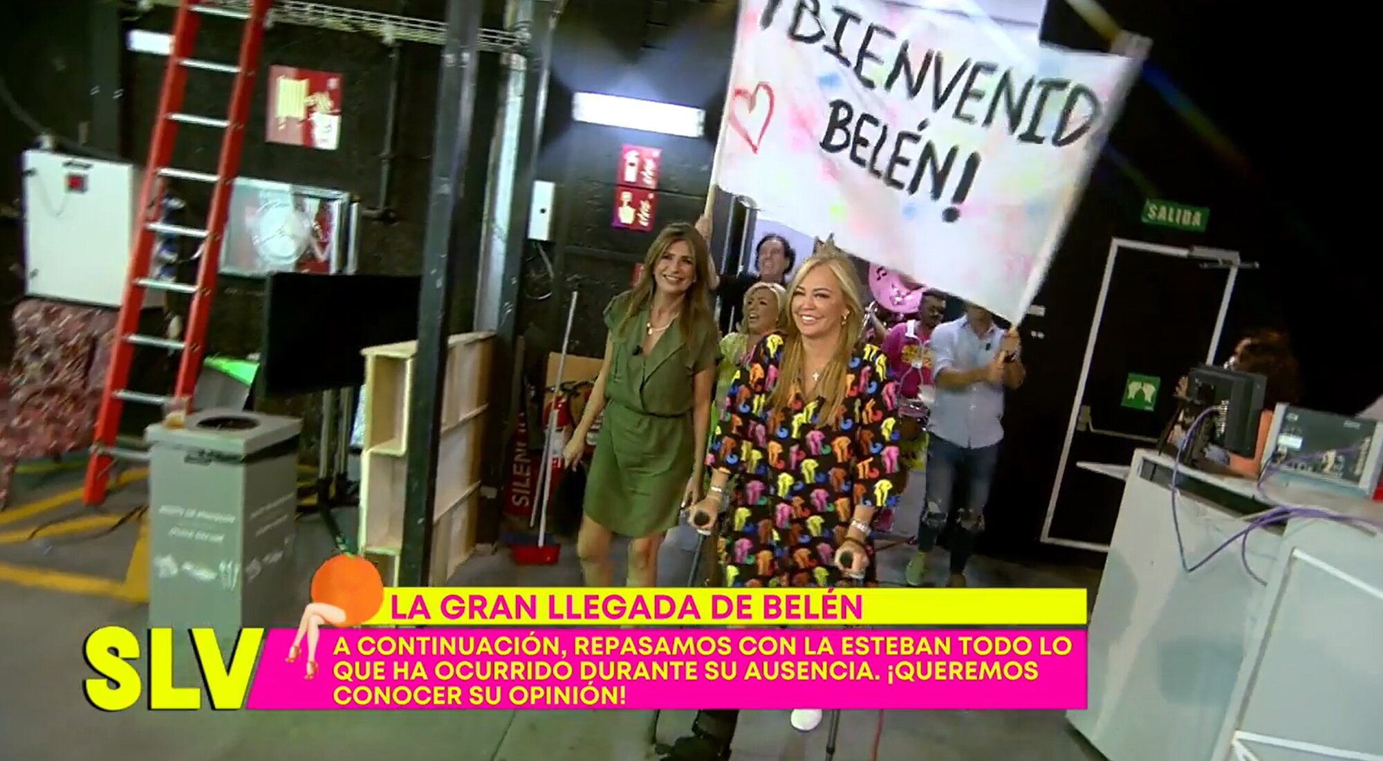 Belén Esteban vuelve a &#39;Sálvame&#39; tras tres meses de baja