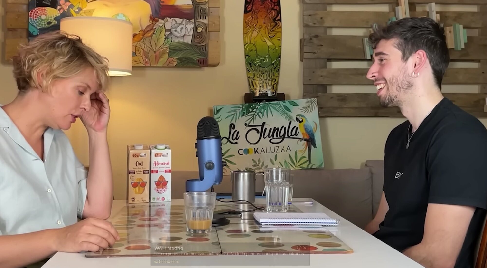 Tania Llasera e Ibai Vegan en &quot;Animales humanos?