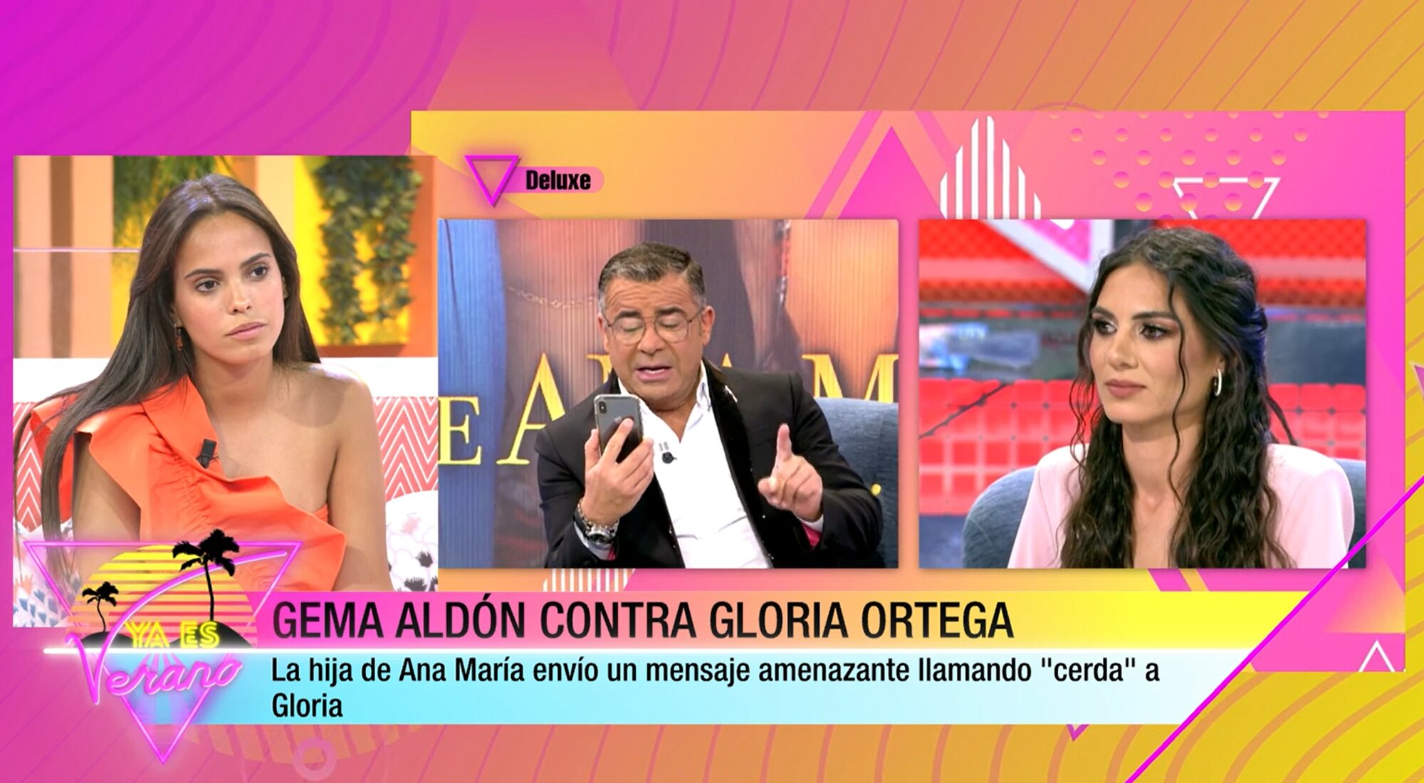 Gloria Camila responde a Ana María Aldón en 'Ya es verano'
