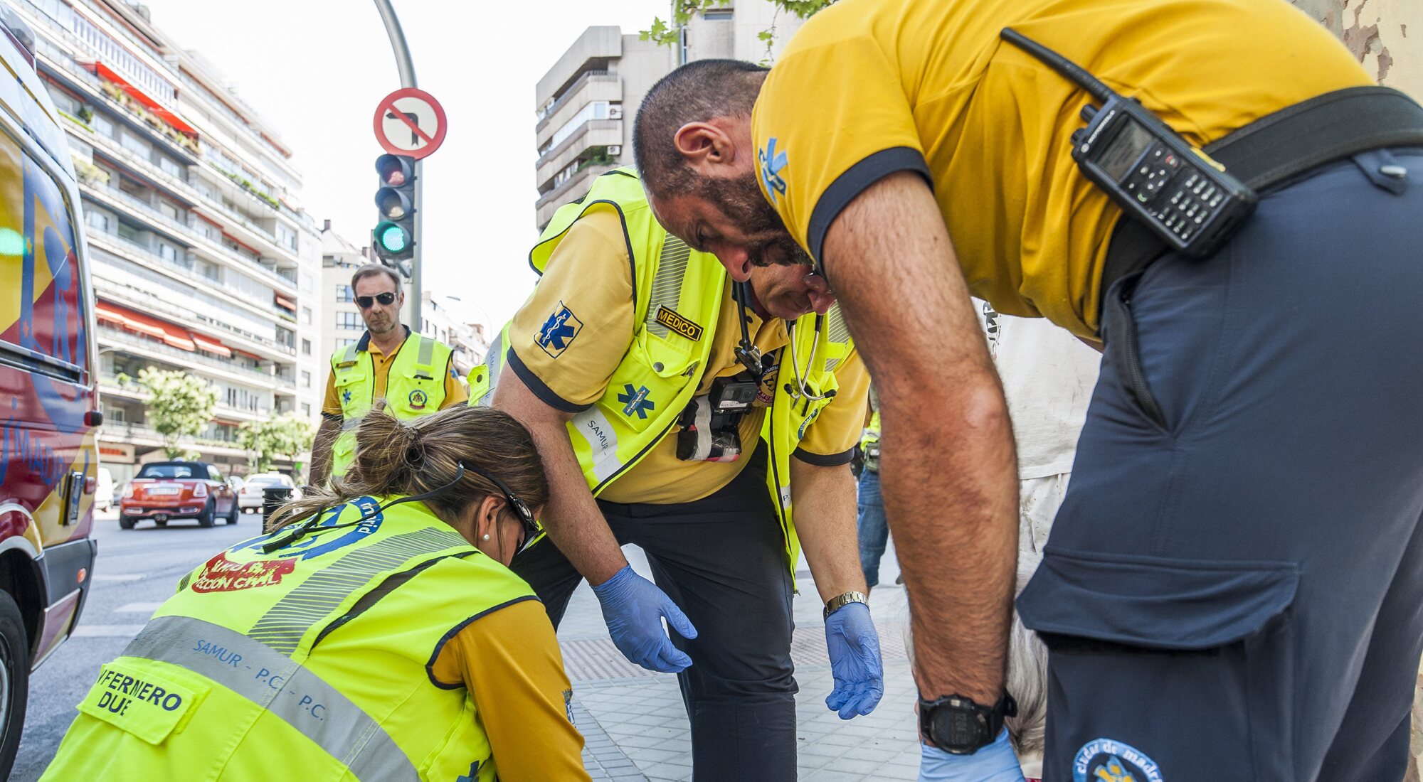 'Ambulancias: en el corazón de la ciudad'