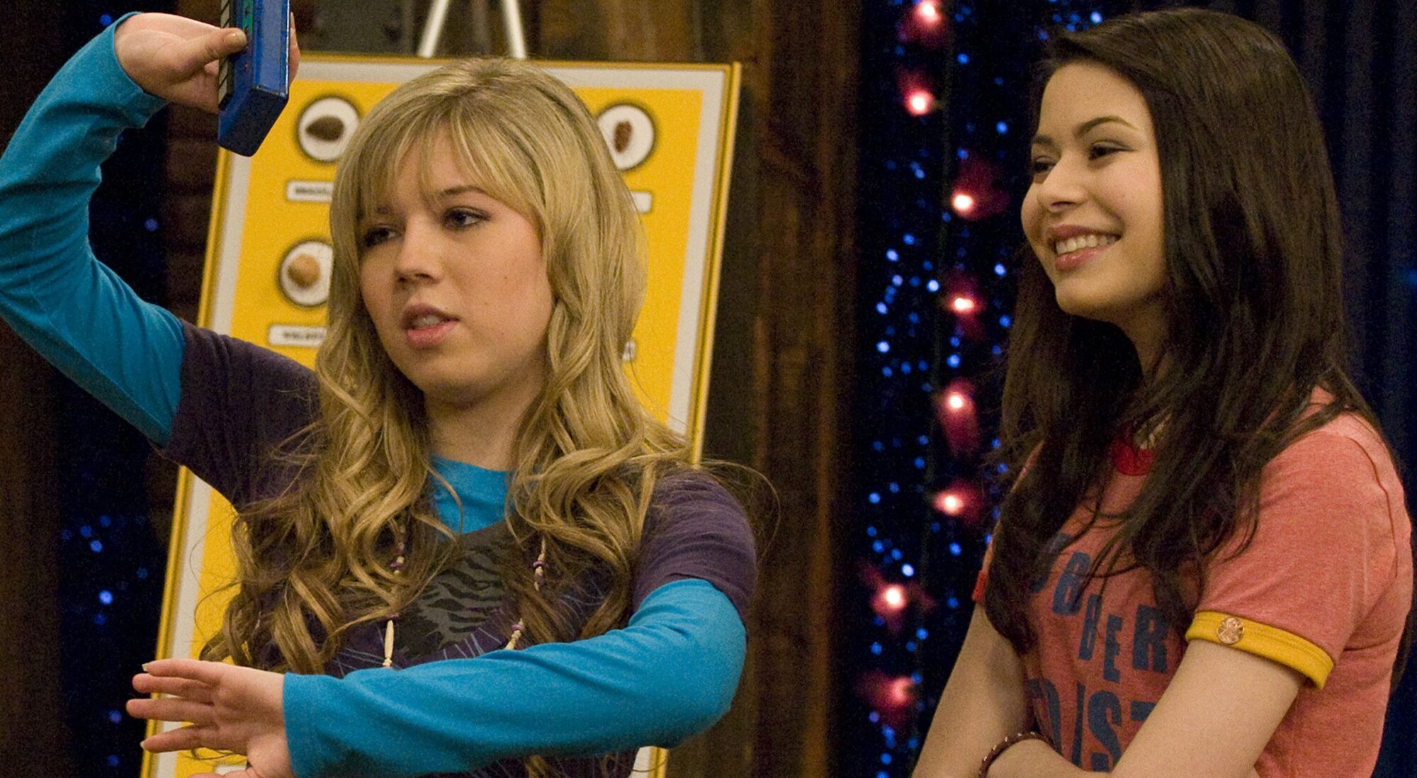 Jennette McCurdy y Miranda Cosgrove en 'iCarly'