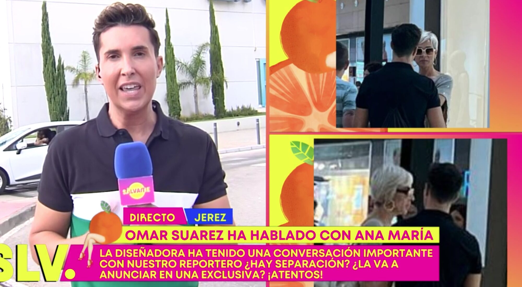 Omar Suárez informa sobre su conversación con Ana María Aldón en 'Sálvame'