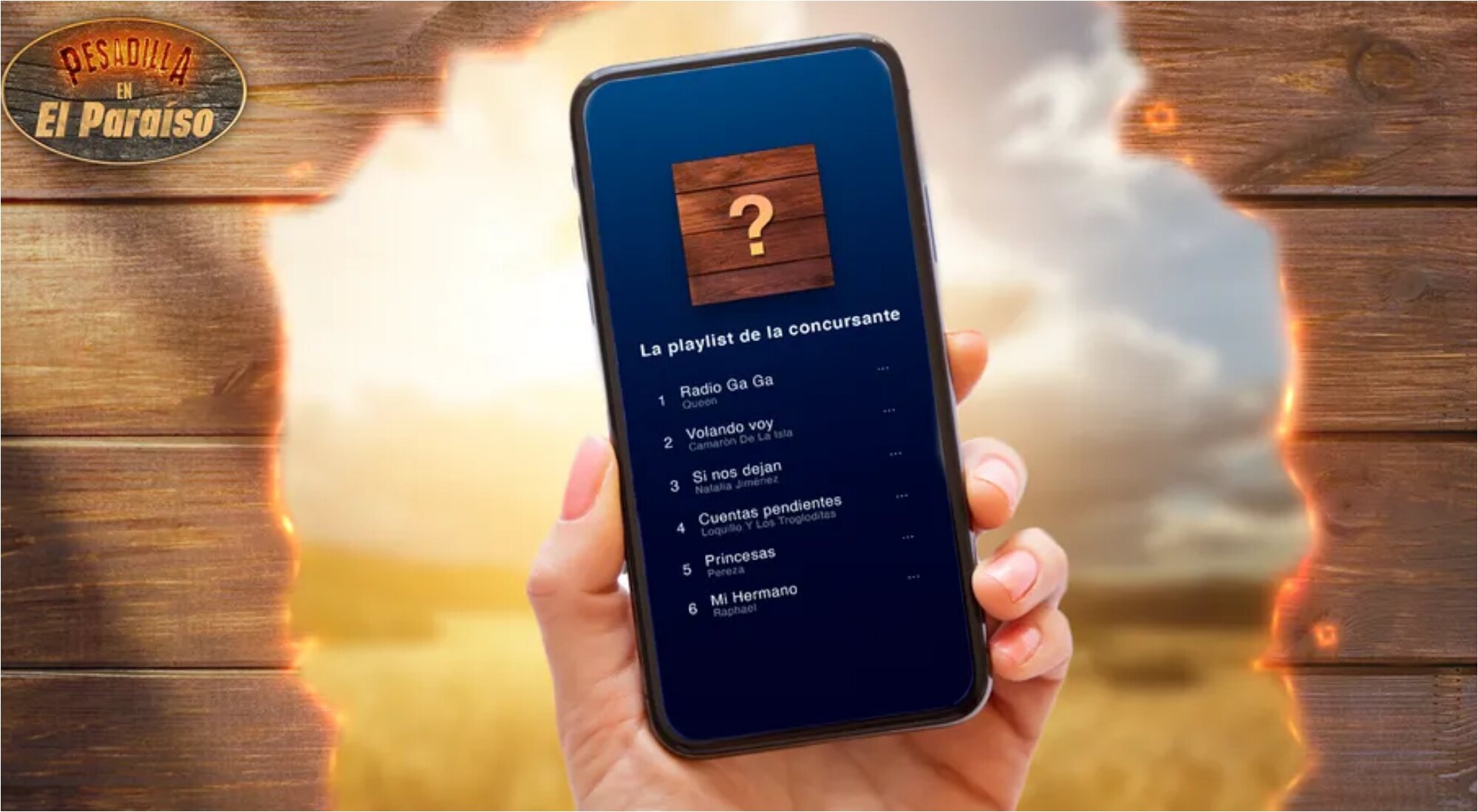 Pista de &#39;Pesadilla en El Paraíso&#39;