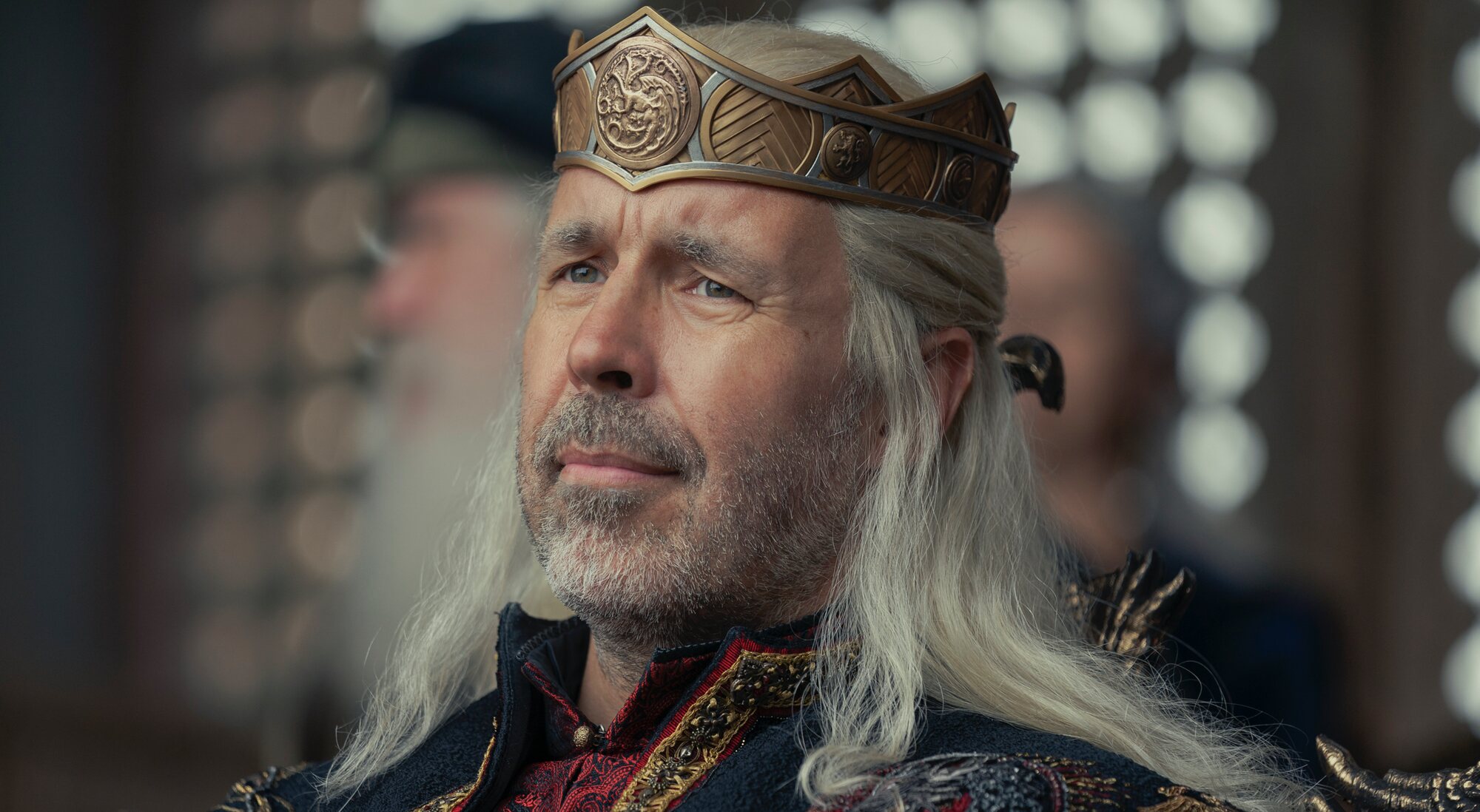 Viserys, el rey interpretado por Paddy Considine