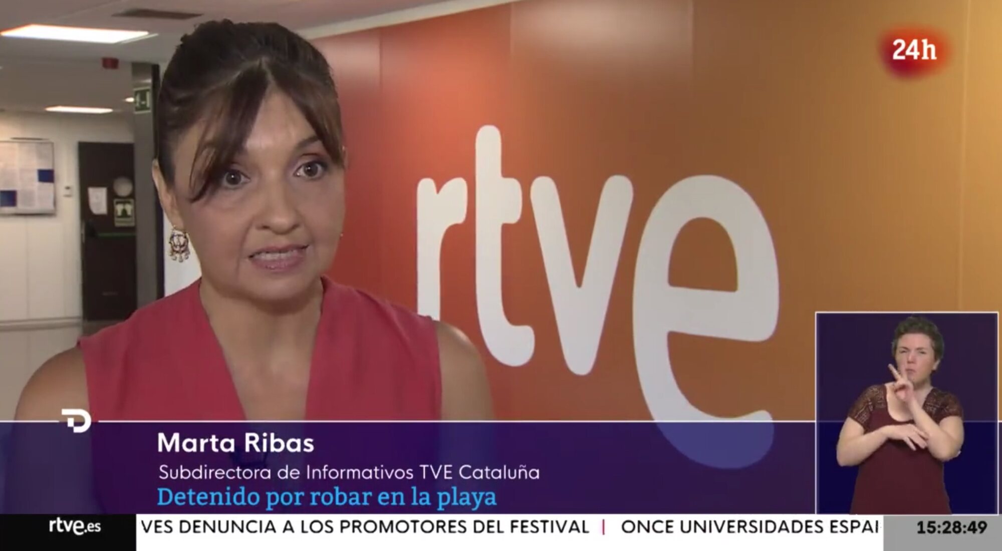 Marta Ribas, subdirectora de Informativos de TVE Cataluña