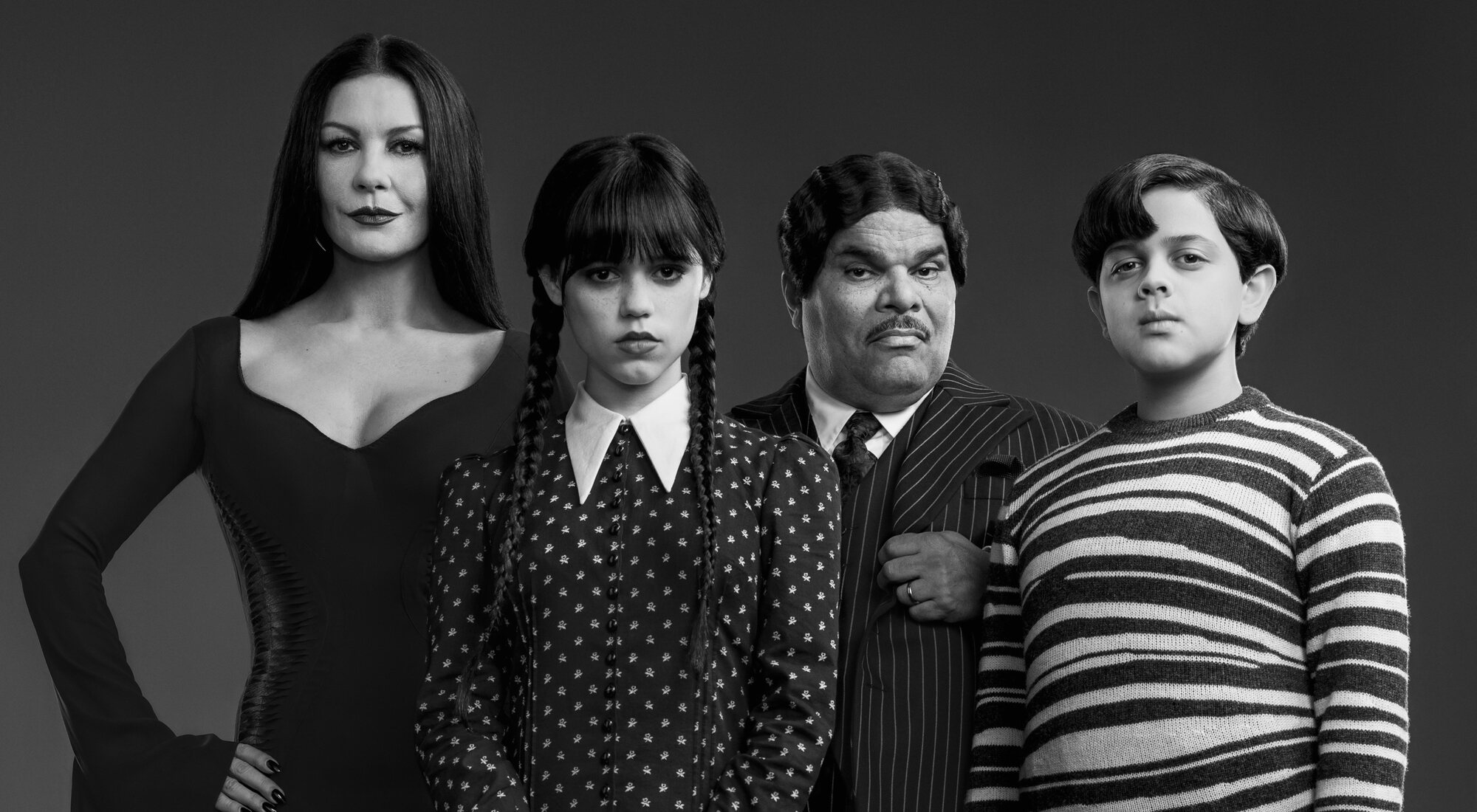 La familia Addams de la serie de Netflix 'Wednesday'
