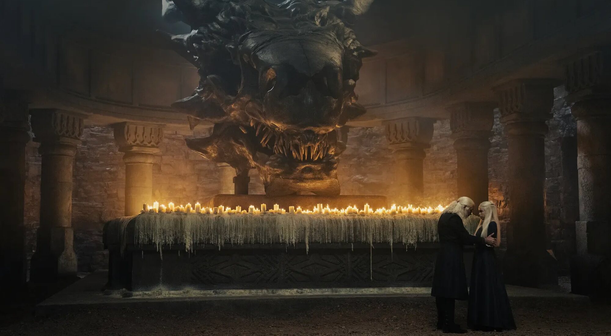 Viserys y Rhaenyra Targaryen en 'La Casa del Dragón'
