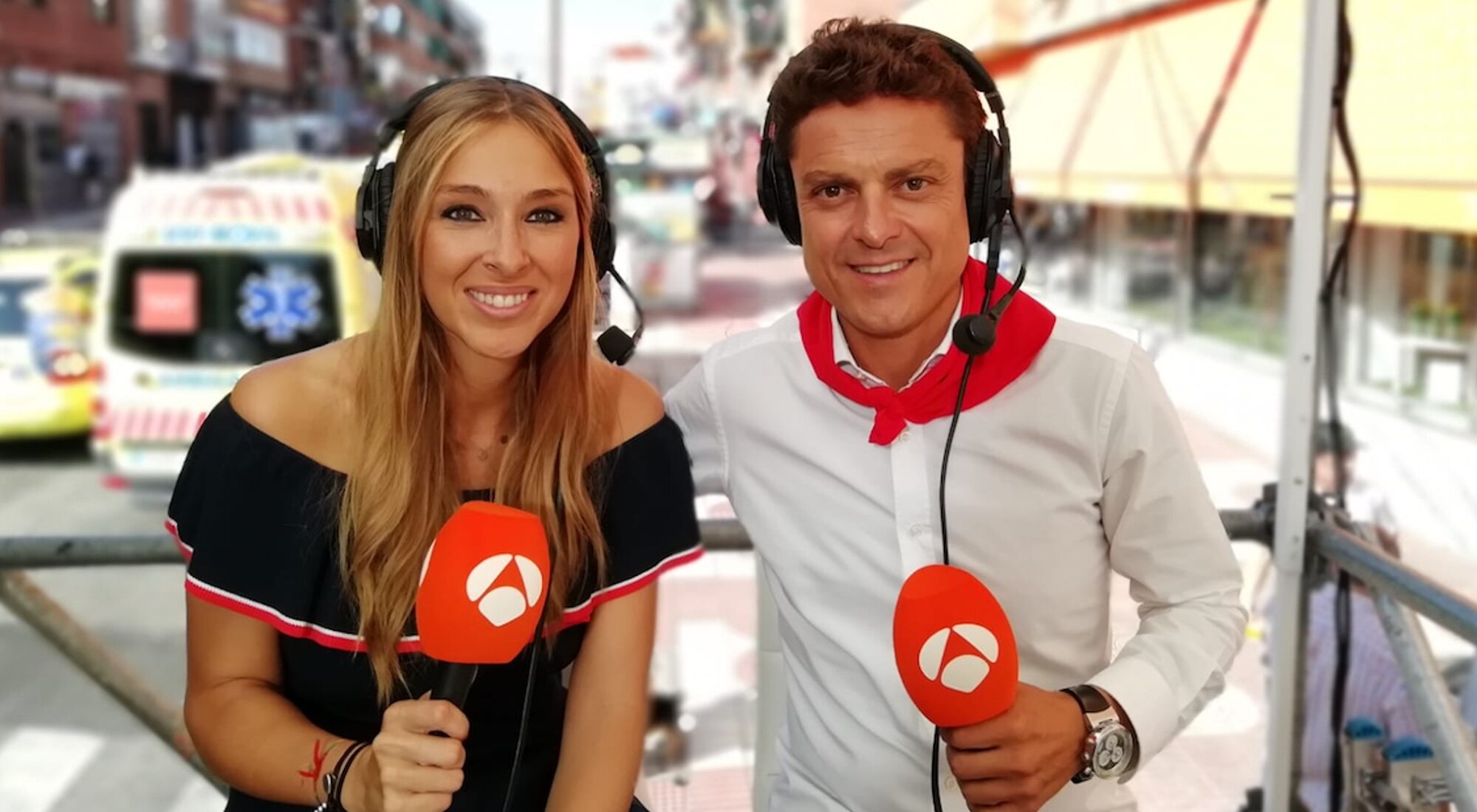 Beatriz Solano y Javier Gallego, en Antena 3