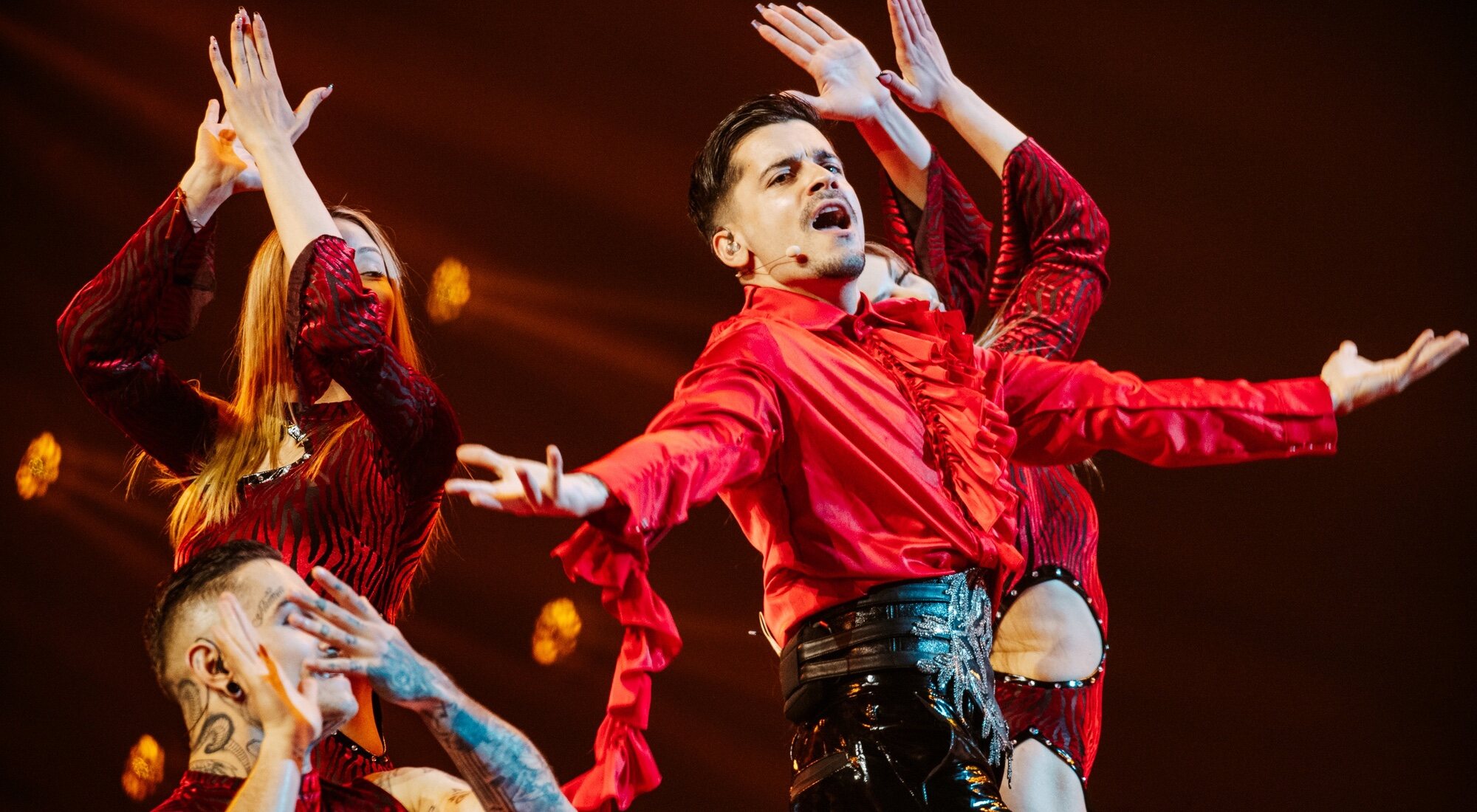 WRS, en un ensayo de Eurovisión 2022