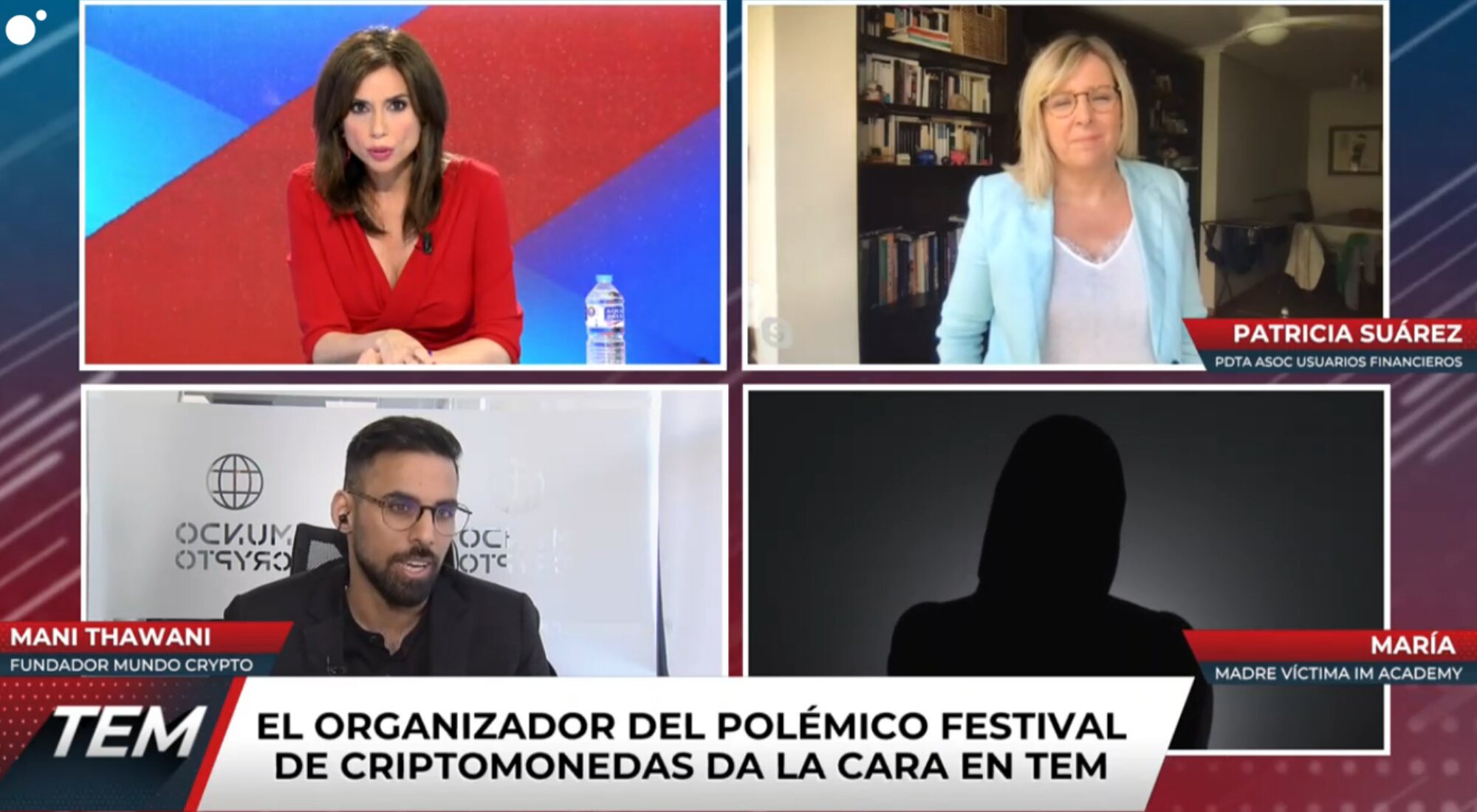 Marta Flich, Mani Thawaini, Patricia Suárez y María en 'Todo es mentira'