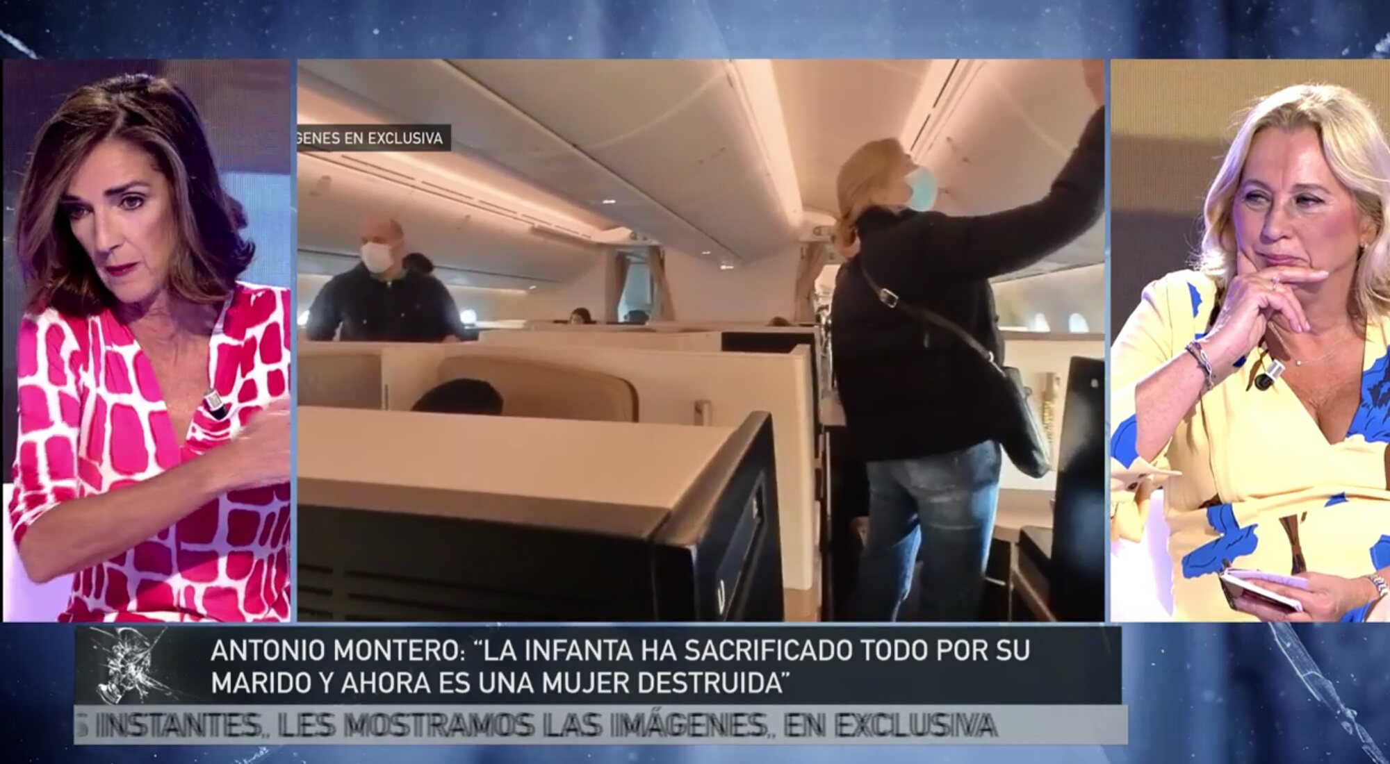 Paloma García Pelayo y Mariángel Alcázar en 'Cristina de Borbón, rota de amor'