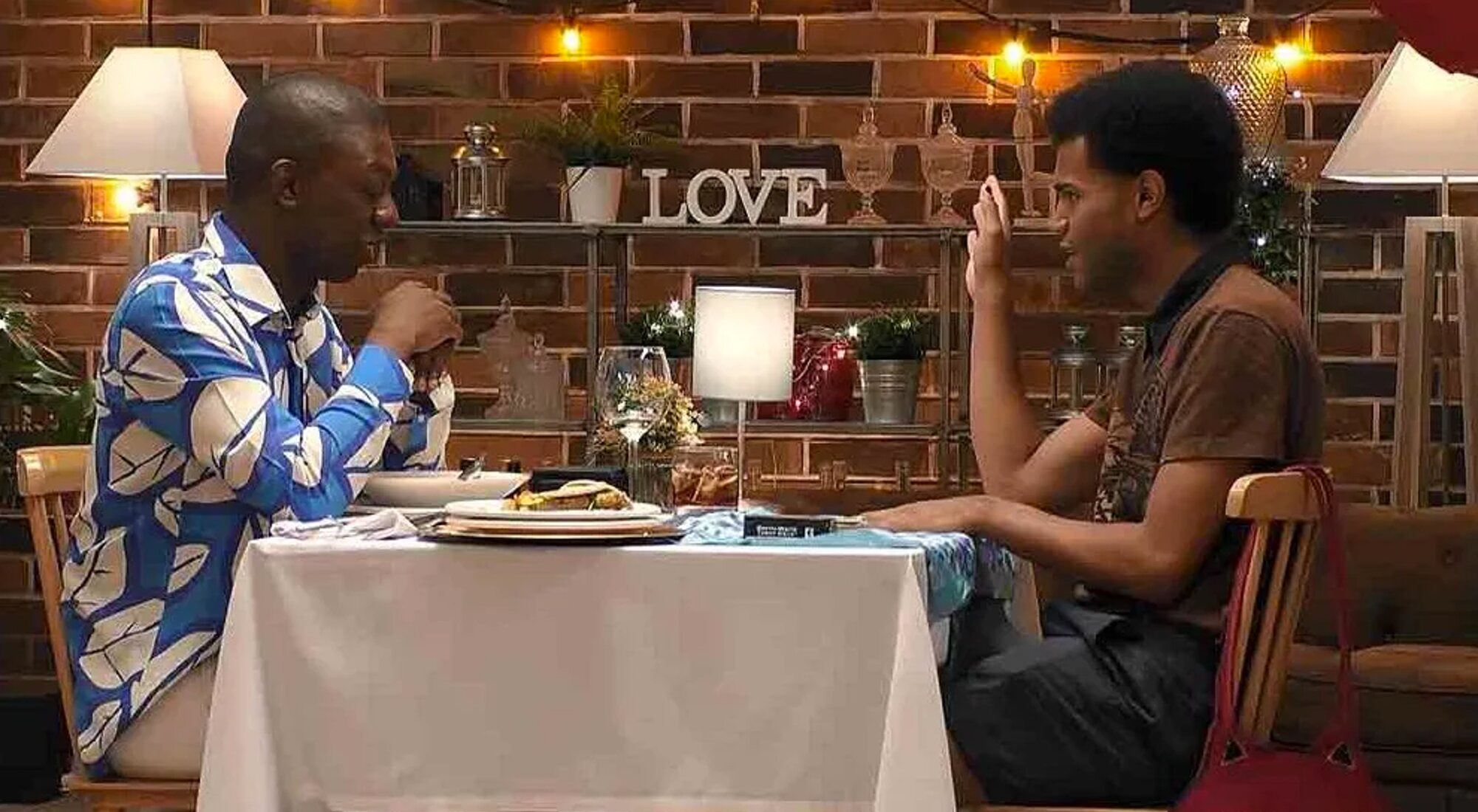 Comensales en &#39;First Dates&#39;