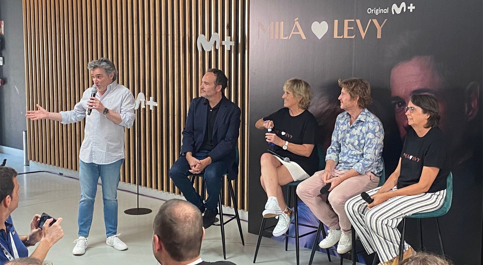 Rueda de prensa 'Milá y Levy'