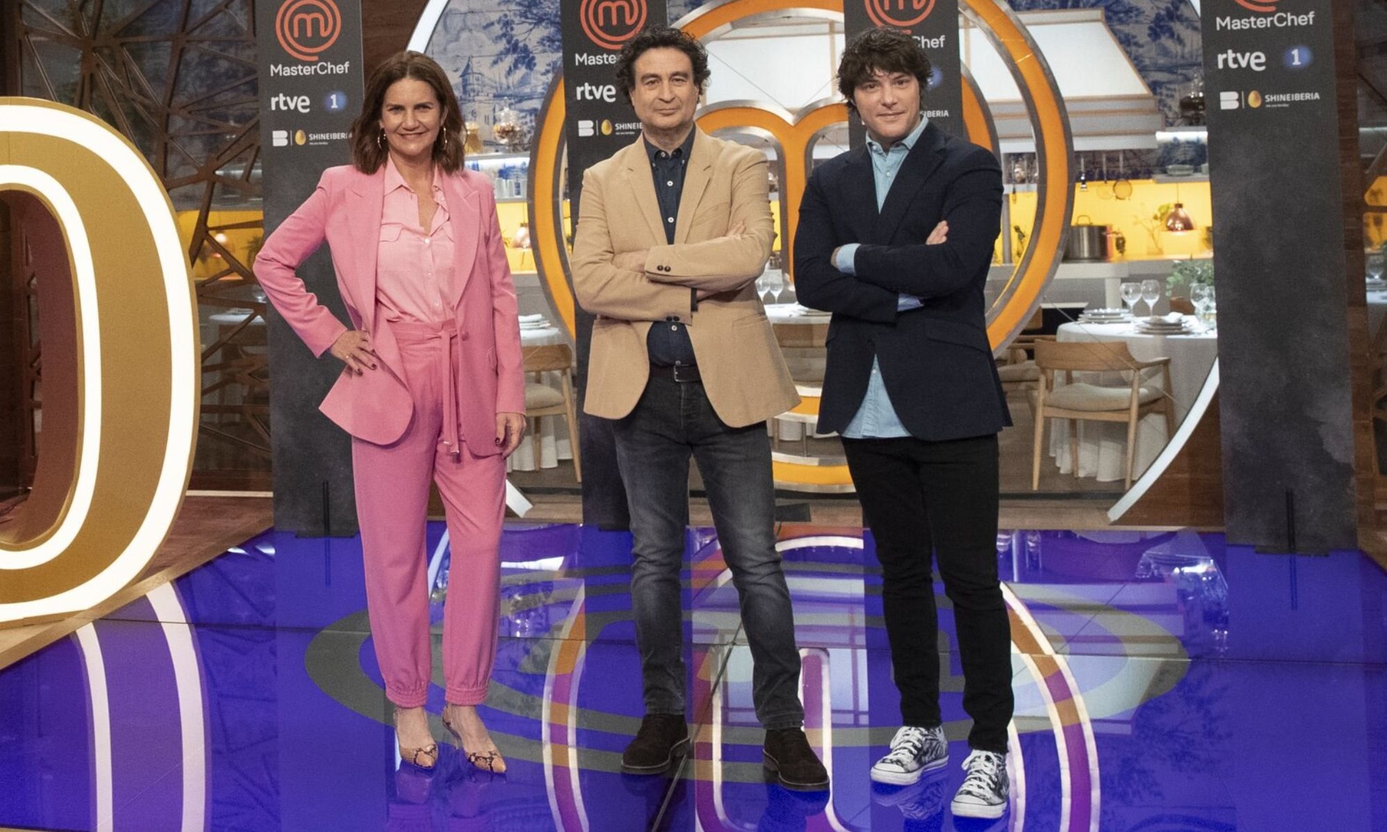 El jurado de 'MasterChef', en el plató