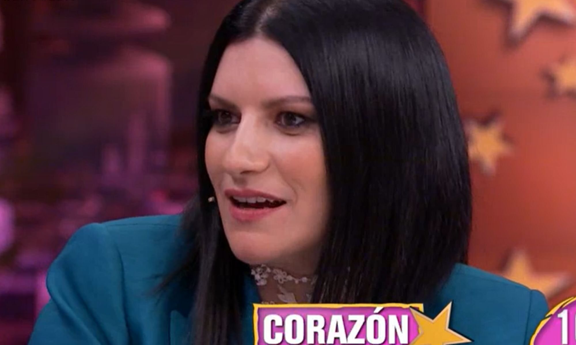 Laura Pausini en 'El hormiguero'