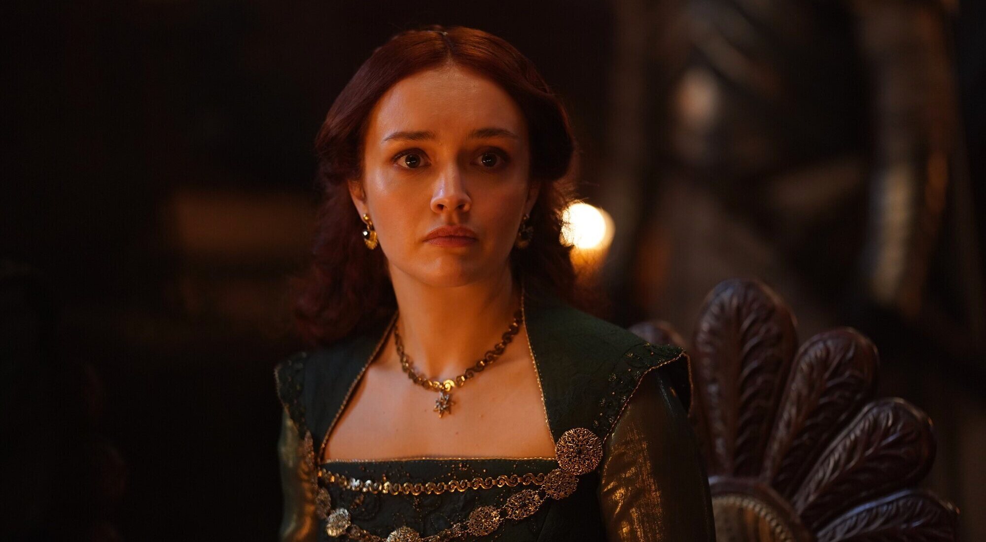 Olivia Cooke como Alicent Hightower en 'La Casa del Dragón'