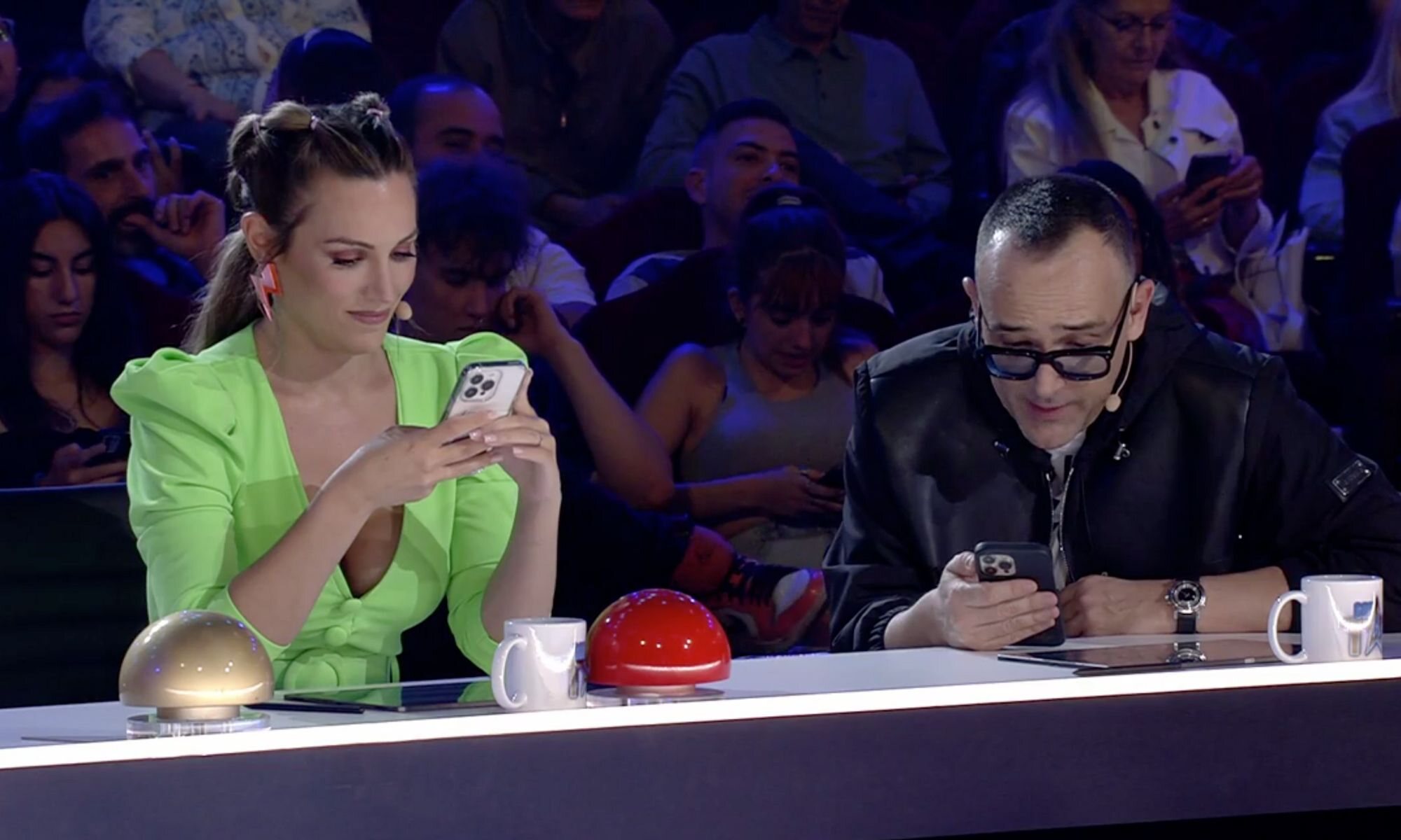 Risto Mejide recibe la llamada de su hija en 'Got Talent España'