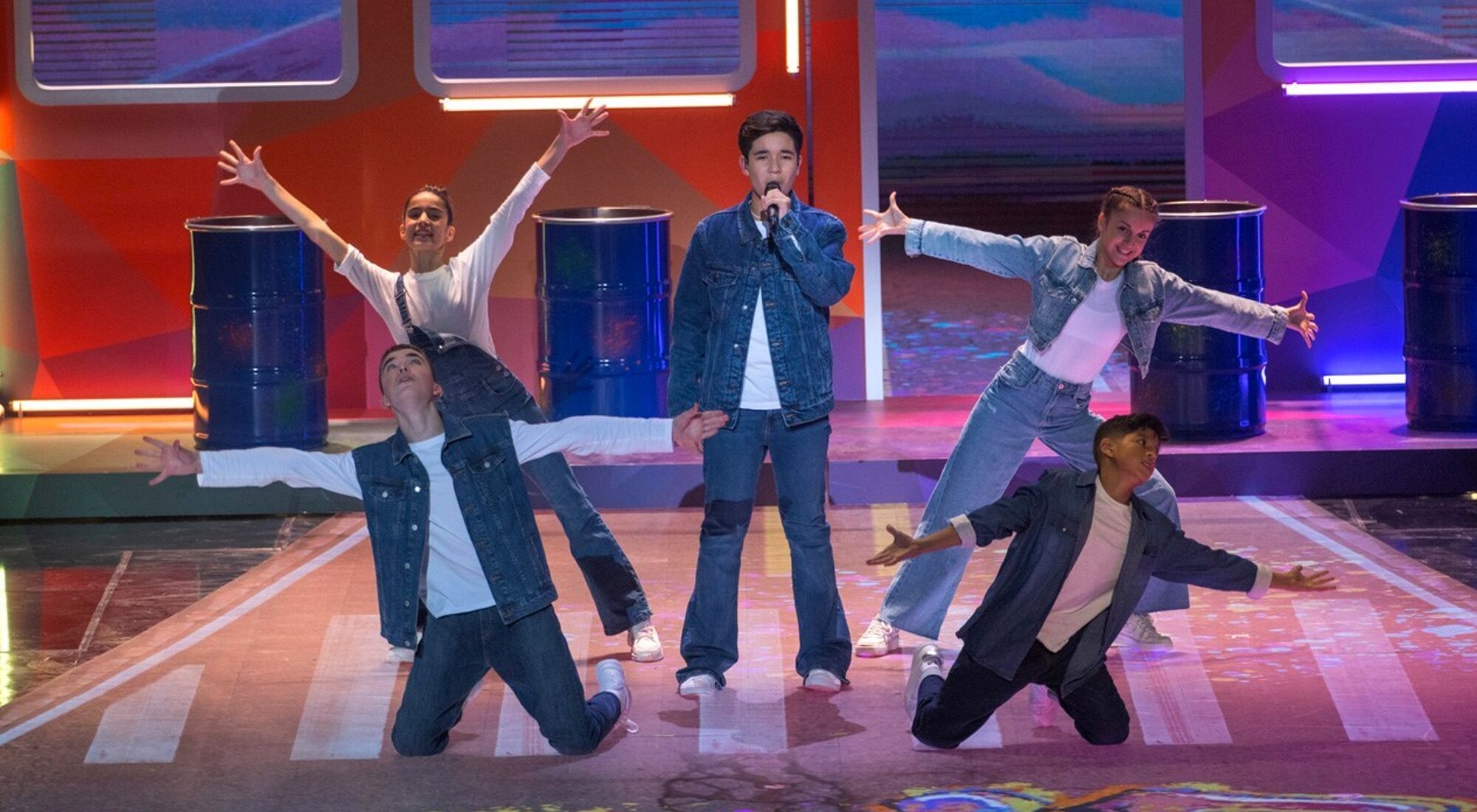Actuación de Levi Díaz en 'Eurovisión Junior 2021'