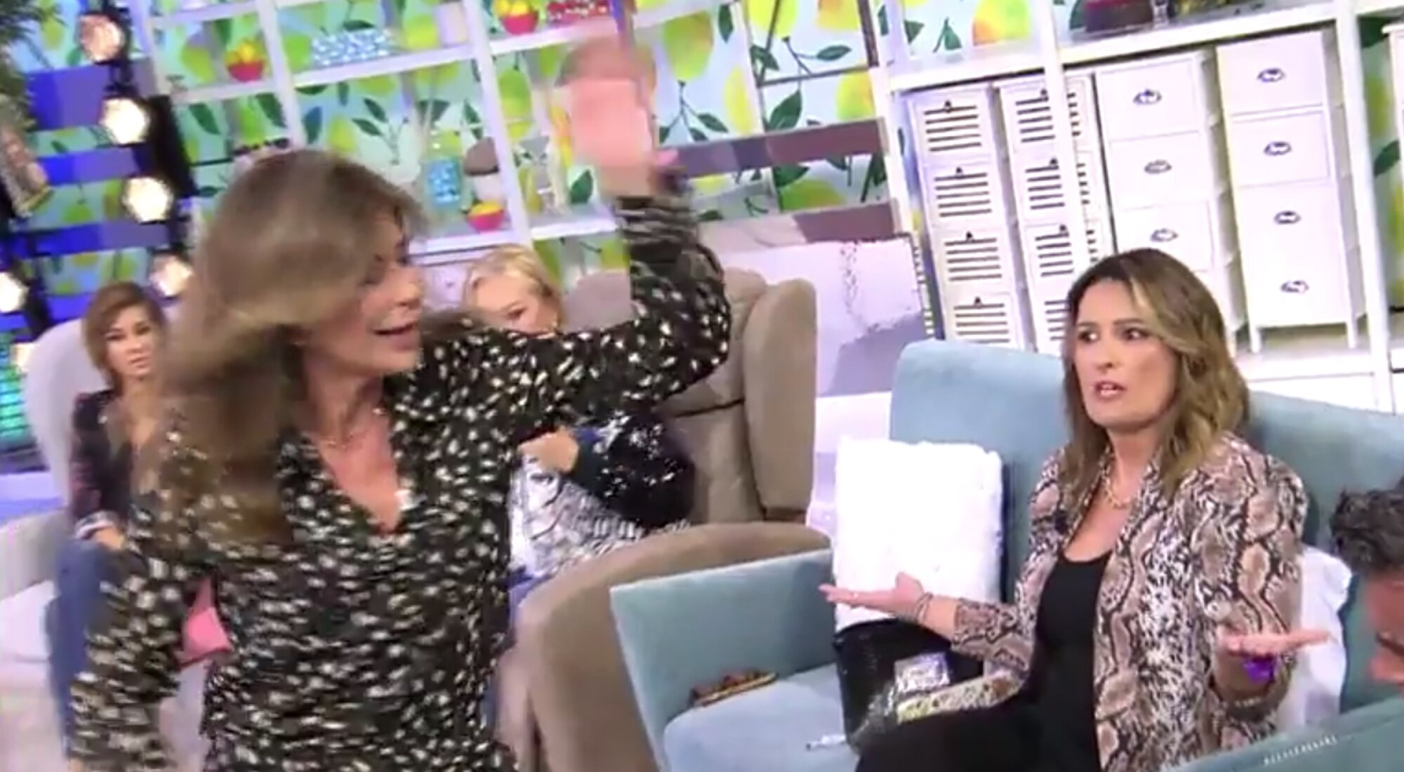 Gema López y Laura Fa en 'Sálvame'