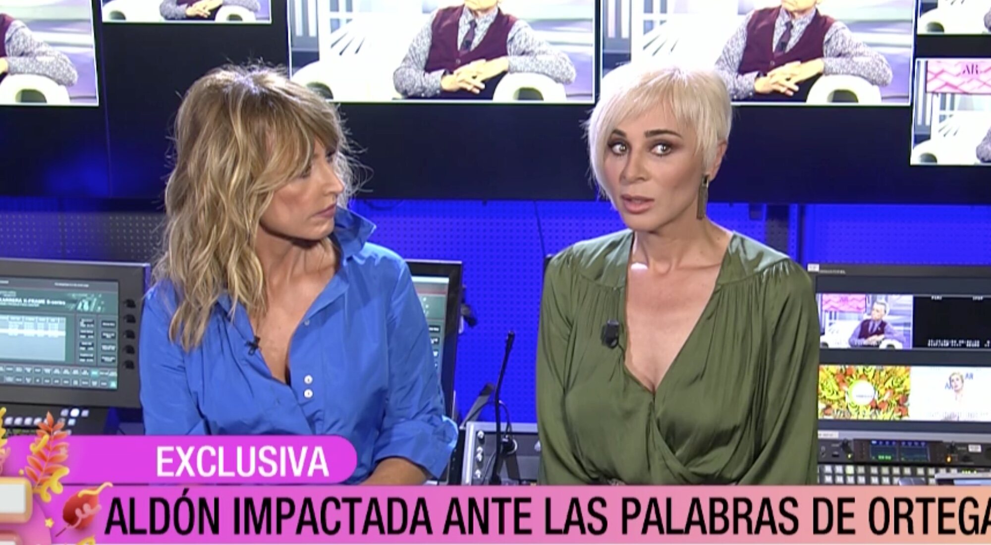 Emma García y Ana María Aldón en 'Fiesta'