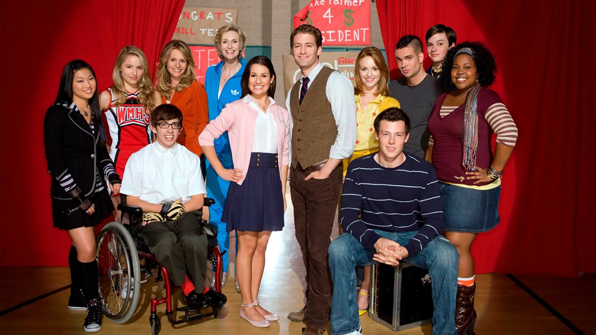 El reparto de 'Glee'