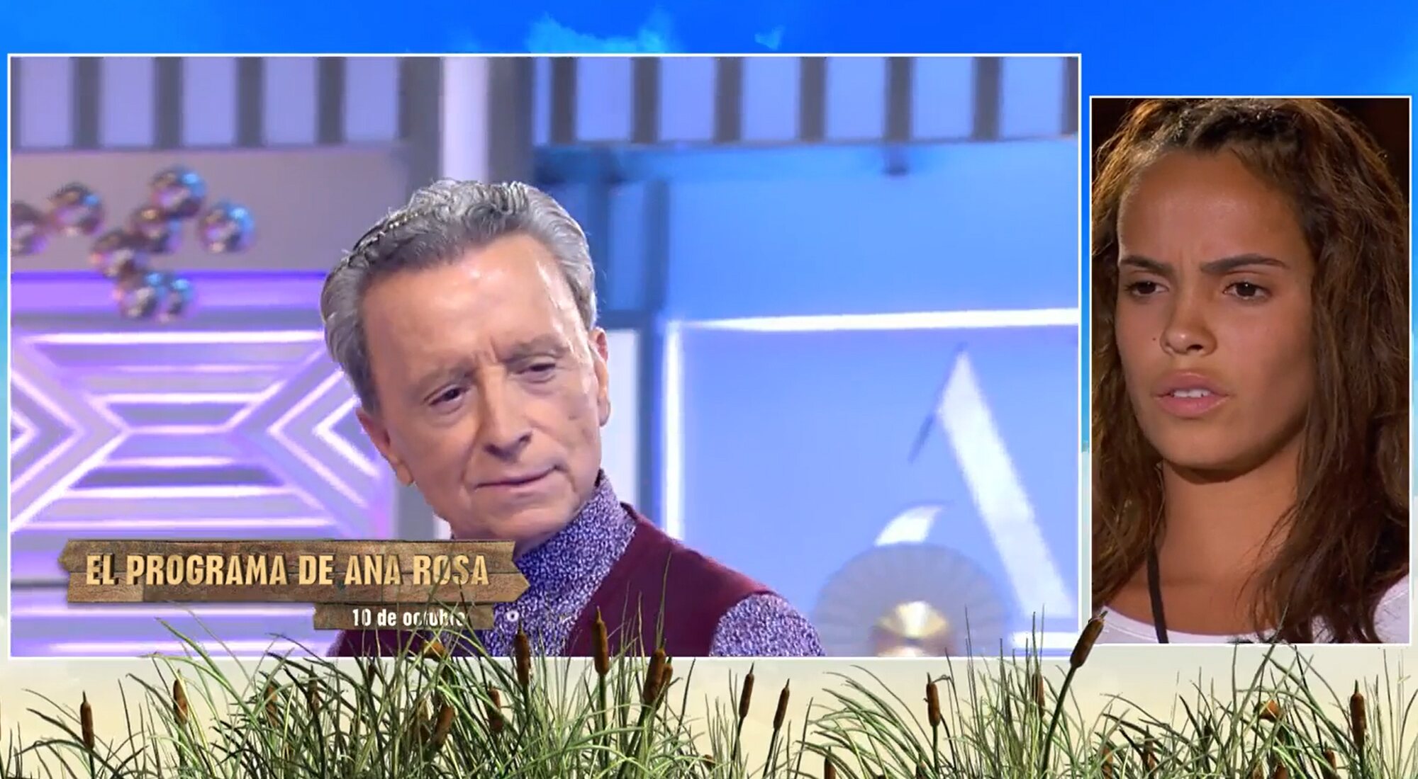 Gloria Camila, desconcertada ante las palabras de Ortega Cano en 'Pesadilla en El Paraíso'