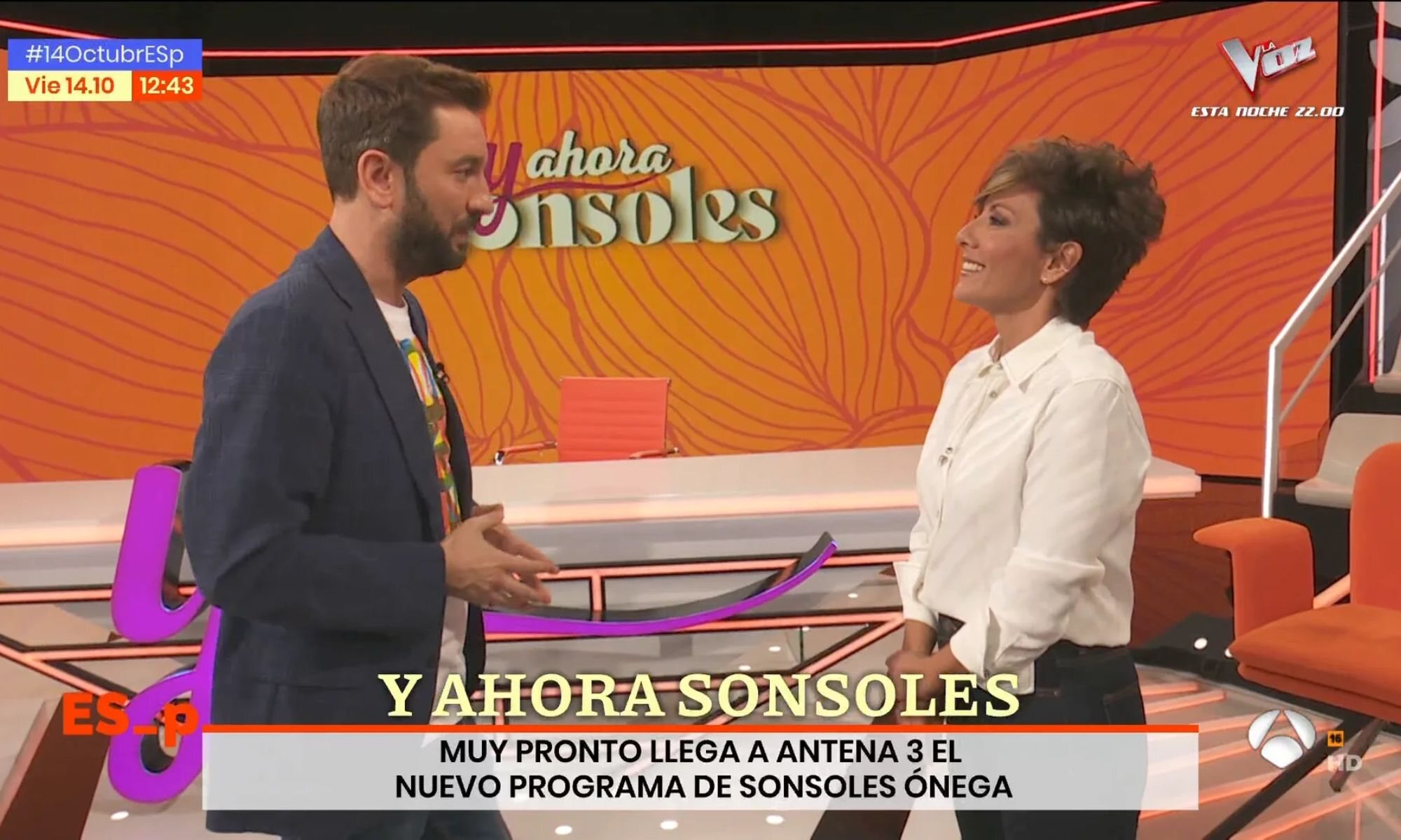 Plató de 'Y ahora Sonsoles'