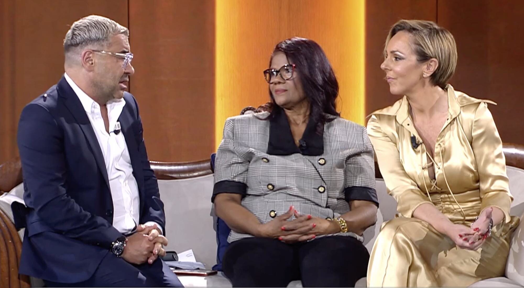 Jorge Javier Vázquez, Mili Pineda y Rocío Carrasco