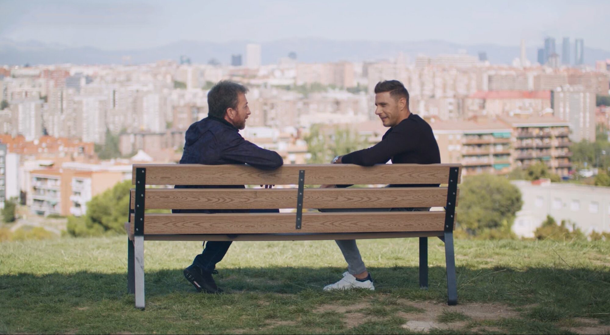 Pablo Motos y Joaquín Sánchez charlan en 'Joaquín, el novato'