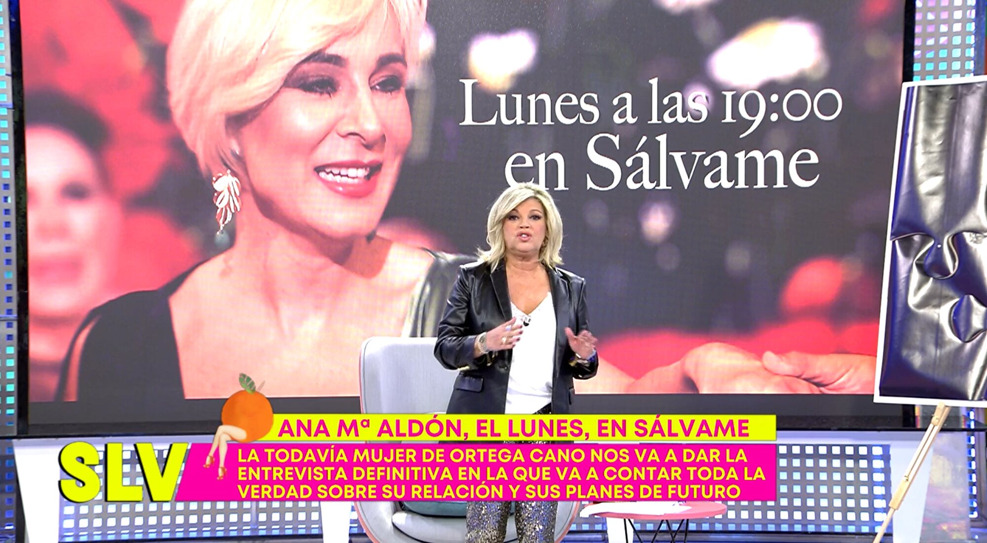 'Sálvame' anuncia la entrevista de Jorge Javier a Ana María Aldón