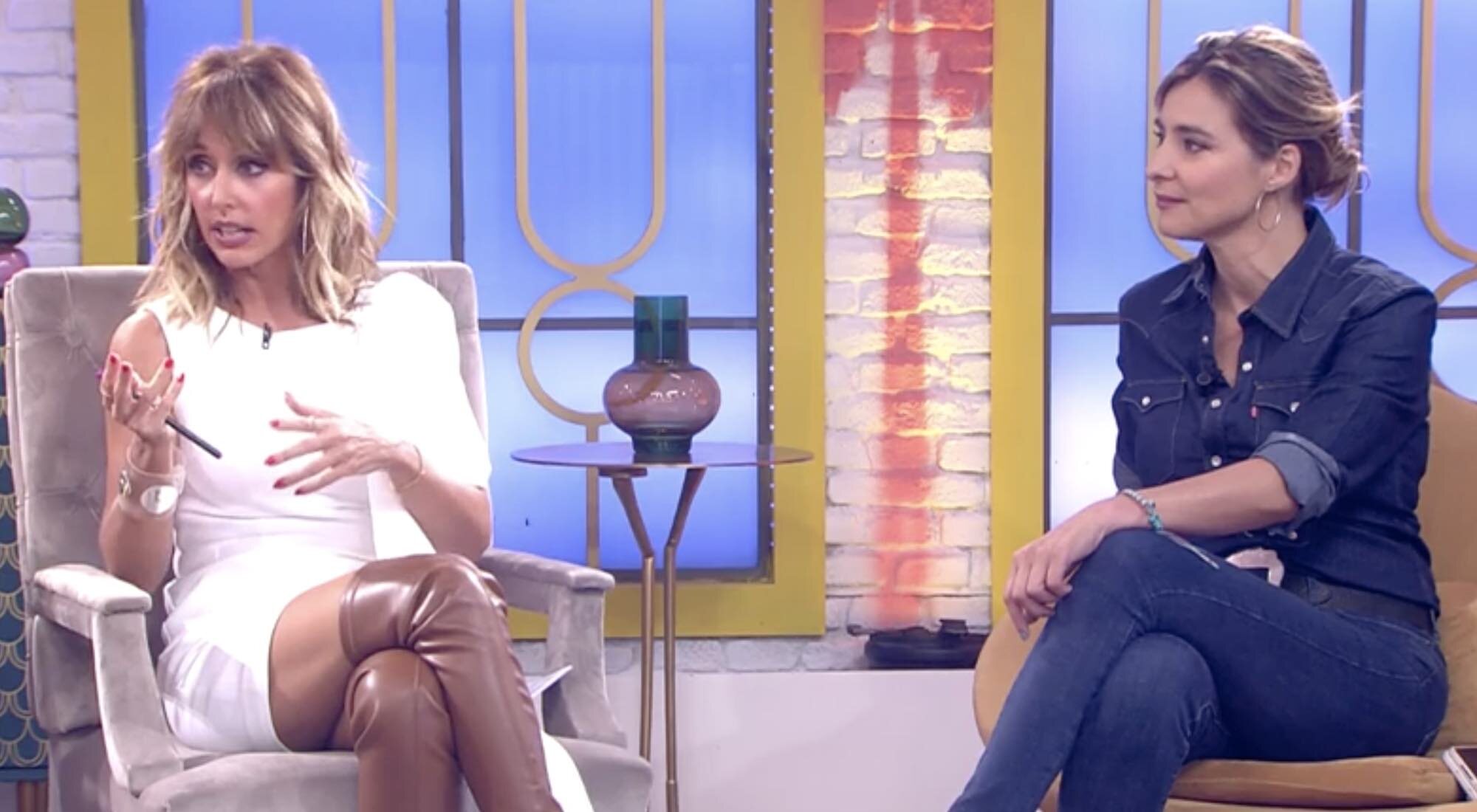 Emma García y Sandra Barneda, en 'Fiesta'