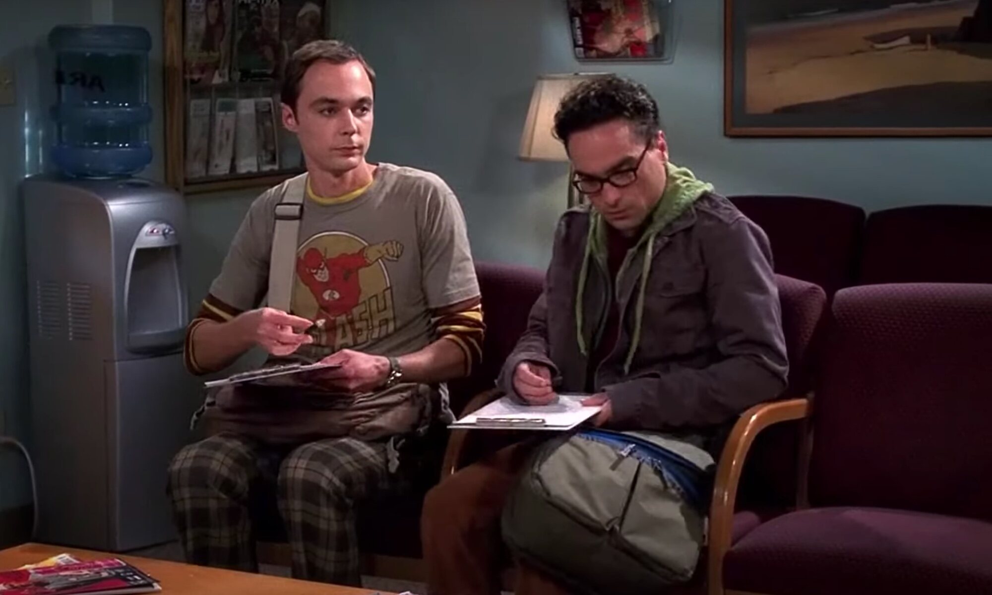 Sheldon y Leonard, en 'The Big Bang Theory'