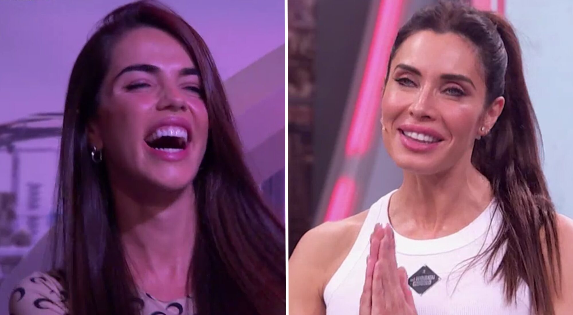 Violeta Mangriñán y Pilar Rubio en 'El hormiguero'