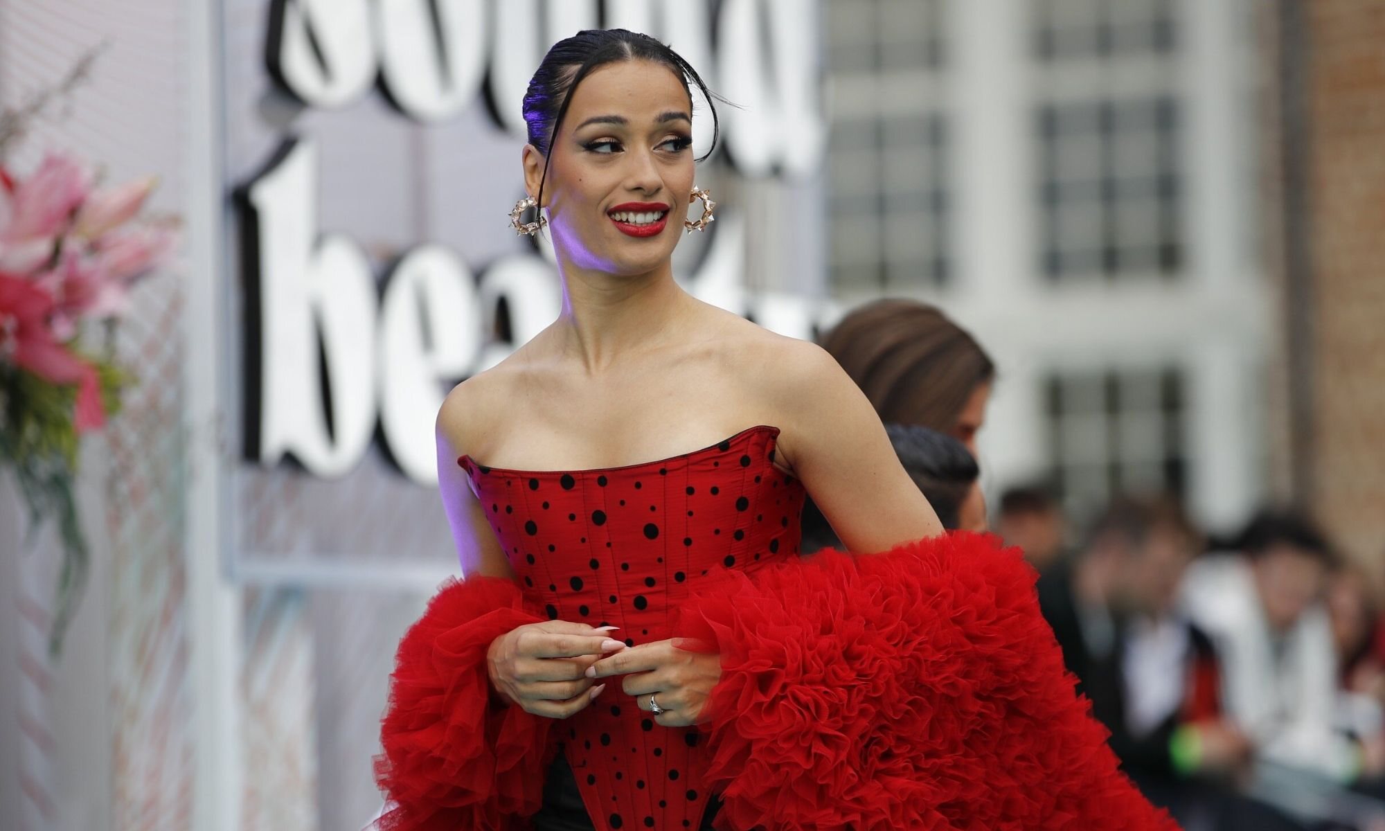 Chanel en a Alfombra Turquesa de Eurovisión 2022