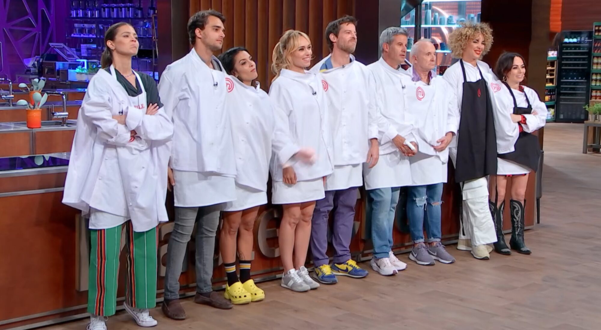 Los aspirantes de 'MasterChef Celebrity 7' en el octavo programa