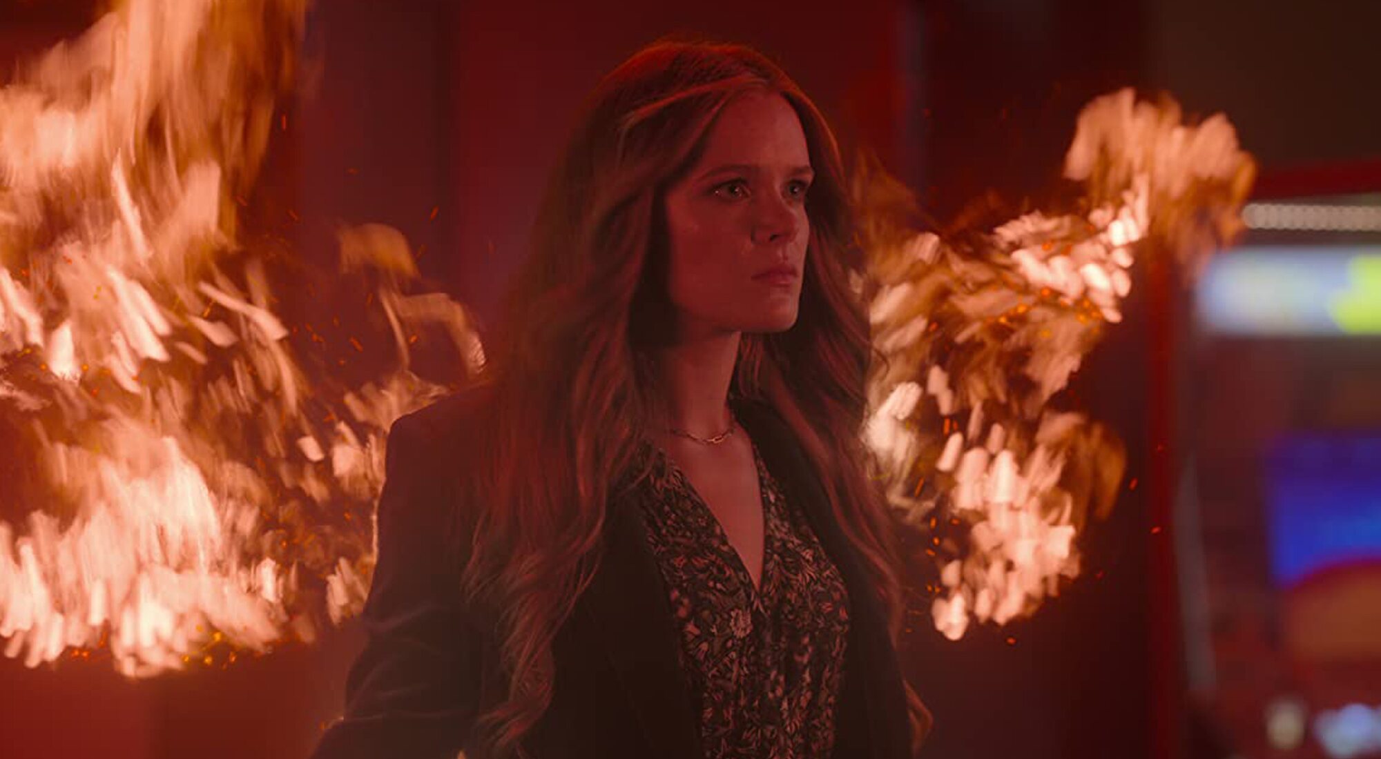 La actriz Abigail Cowen, una de las protagonistas, en &#39;Destino: La saga Winx&#39;