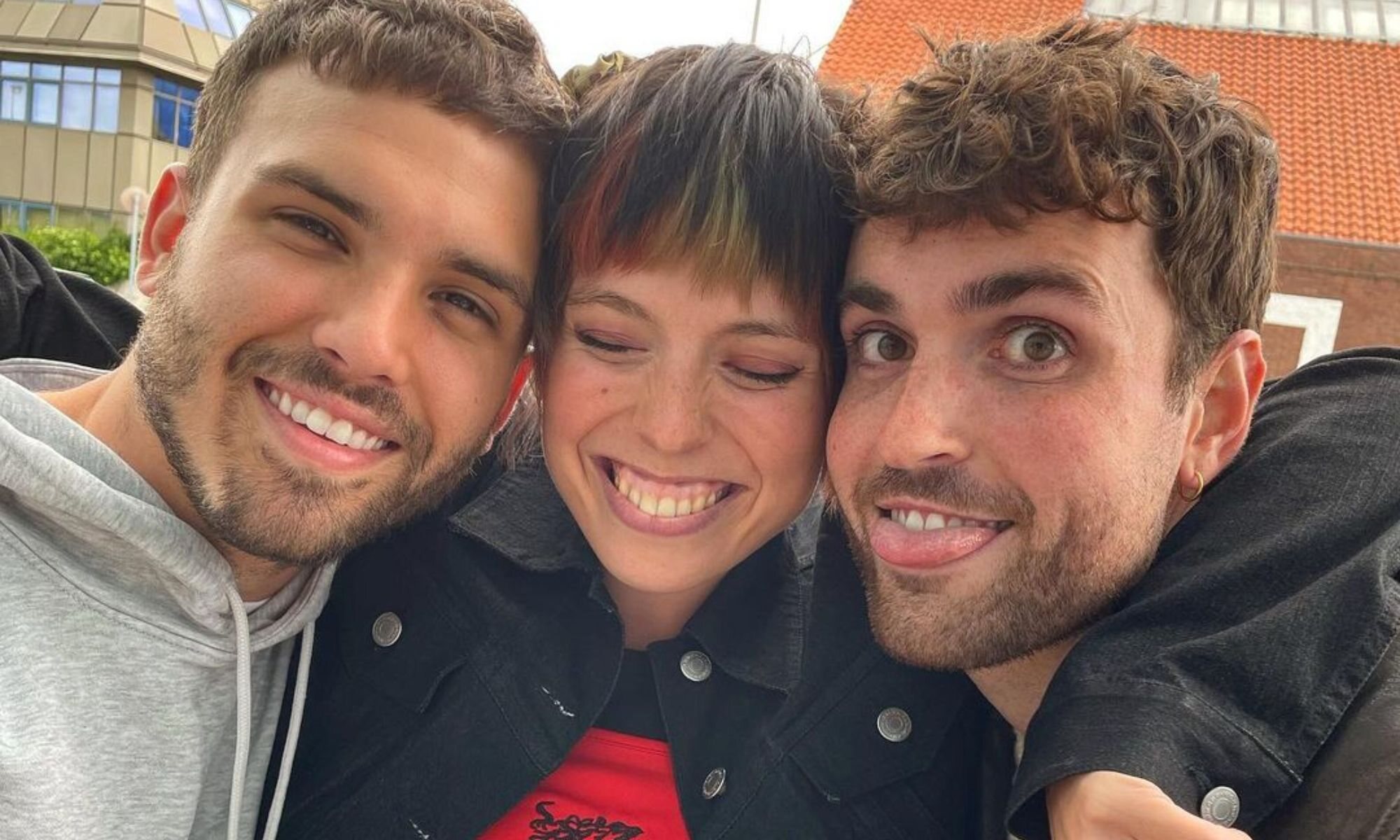 Jordan Garfield, Mia Nicolai y Duncan Laurence
