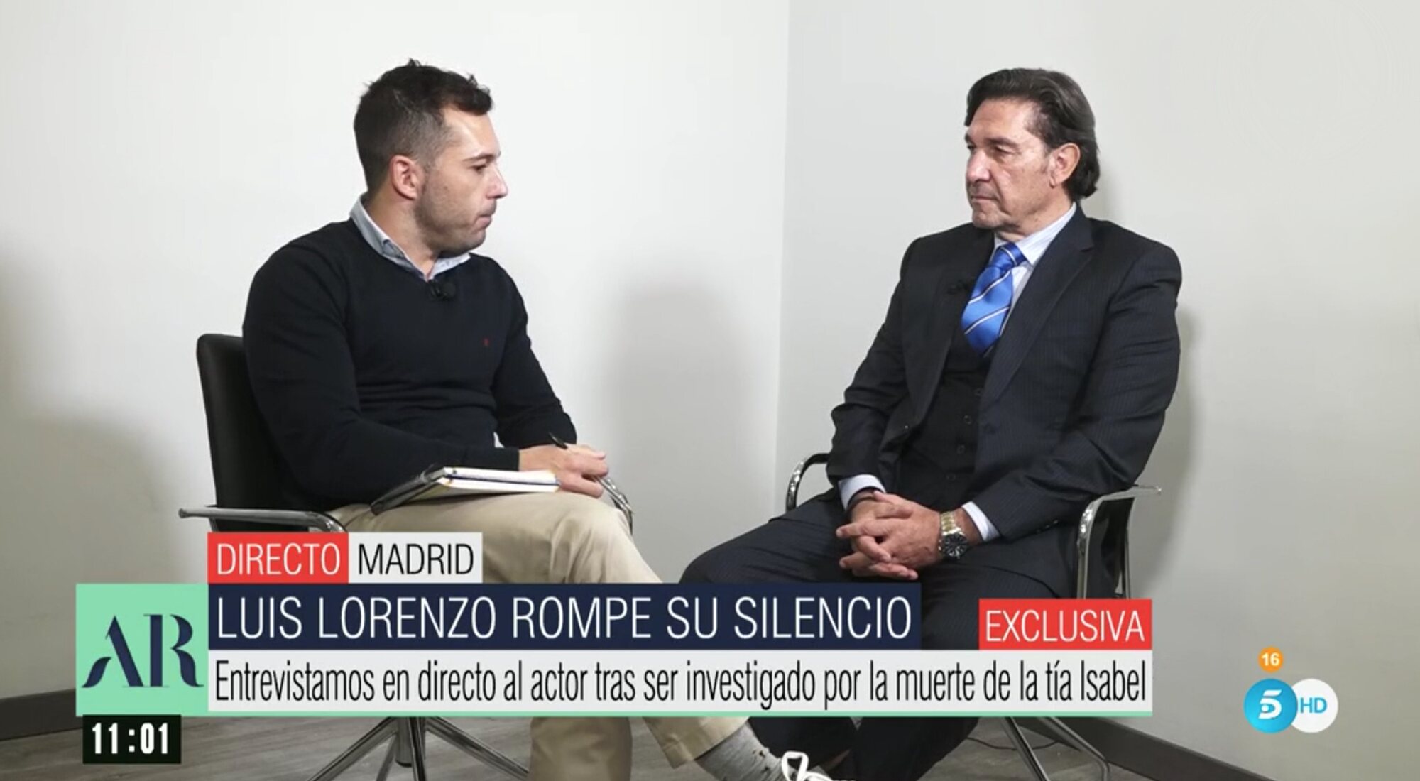 Primera entrevista de Luis Lorenzo
