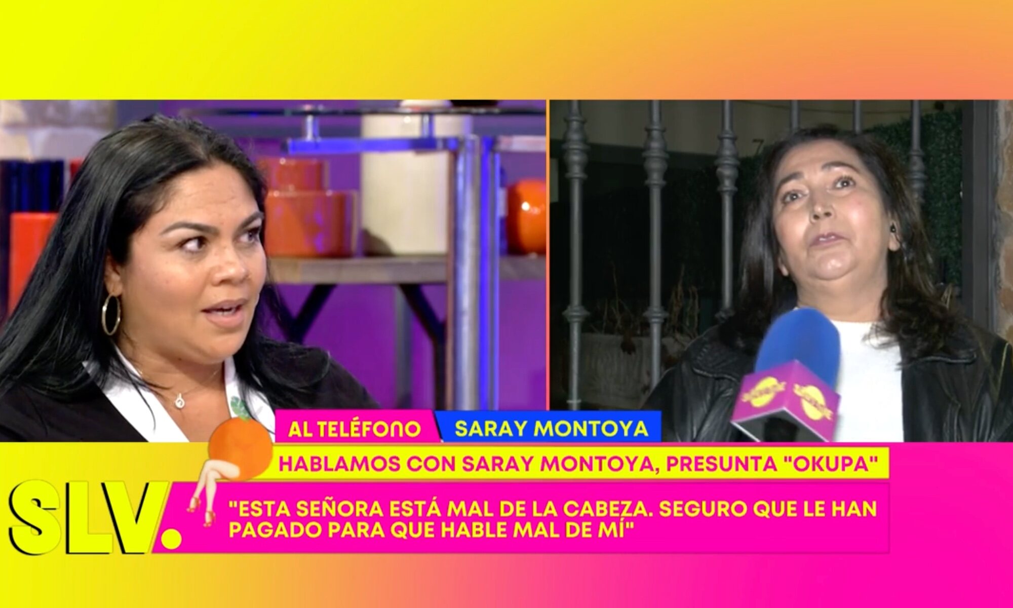 Cruce de palabras entre Saray Montoya y María Ángeles en 'Sálvame'