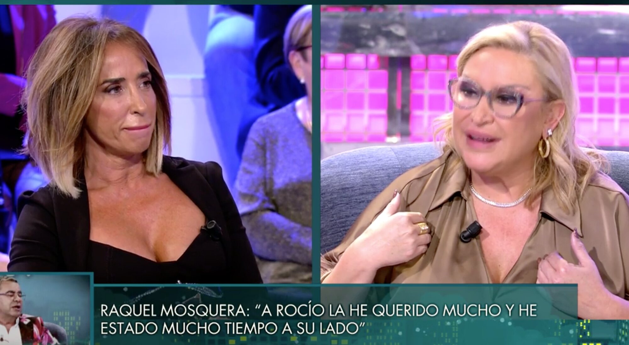 María Patiño y Raquel Mosquera en 'Sábado deluxe'